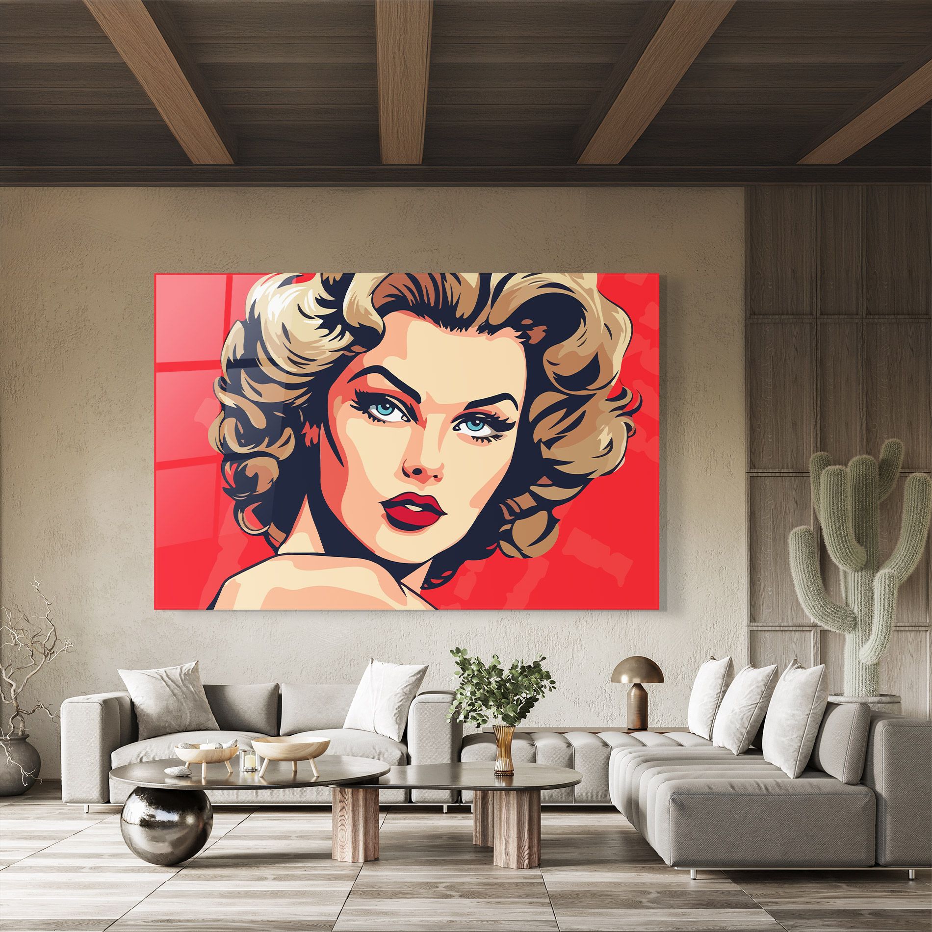 Pop Beautiful Lady mockup 8