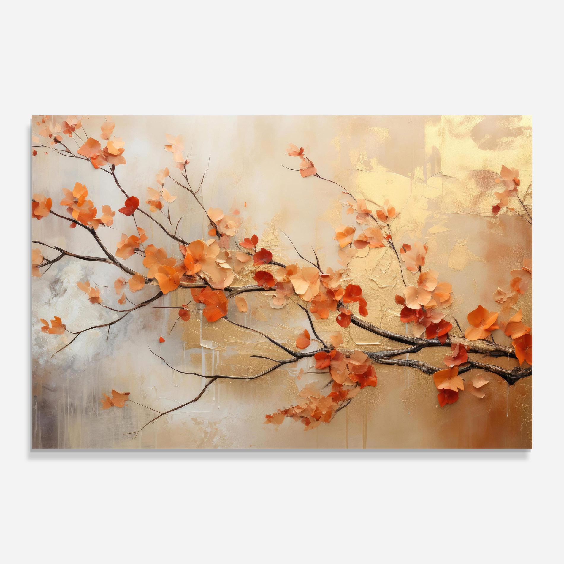Üvegkép Autumn Nature Art mockup 0