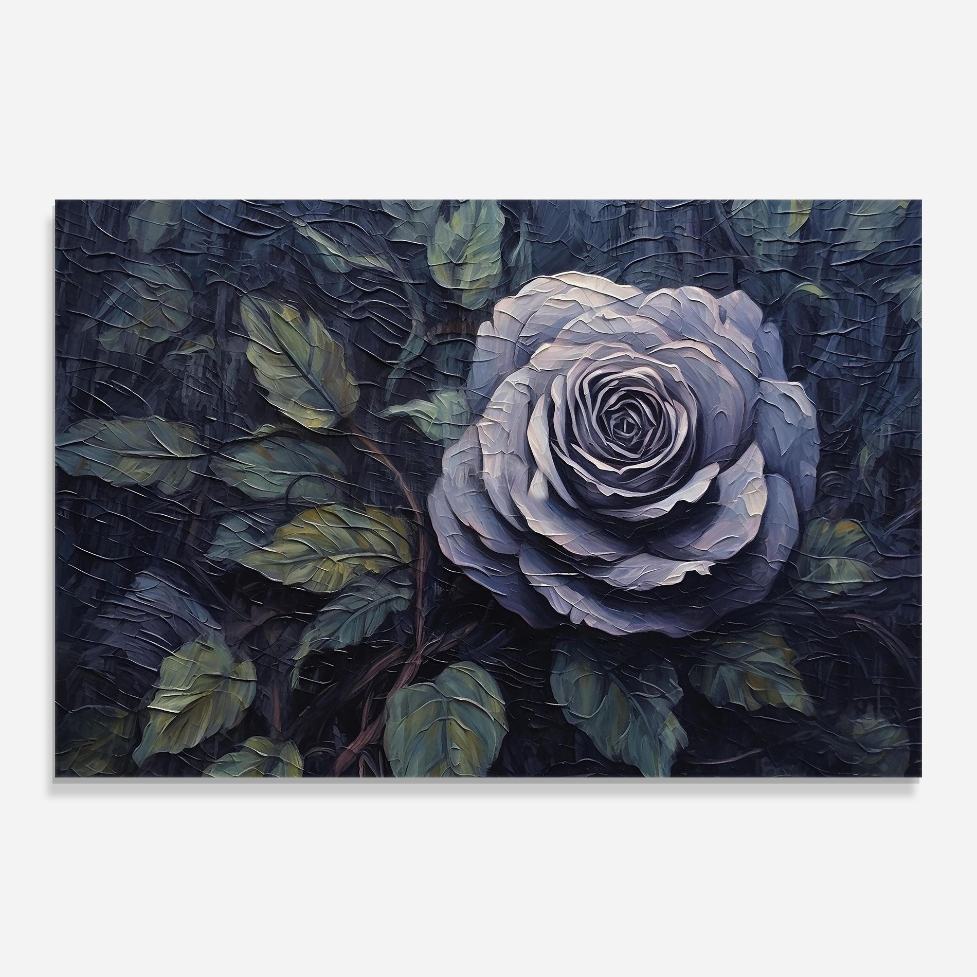 Blue Rose Art mockup 0
