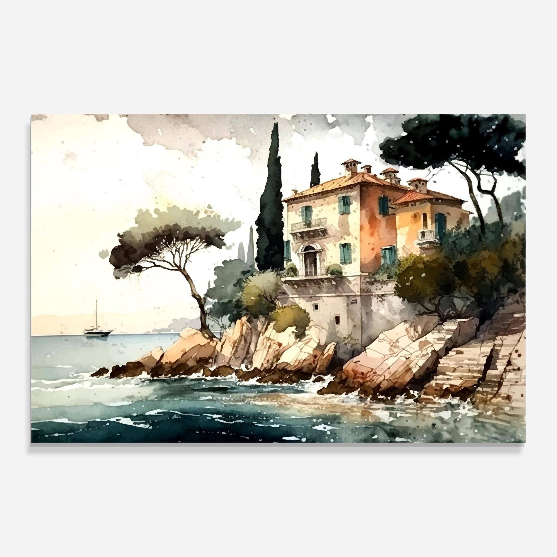 Üvegkép Stunning Painting mockup 0