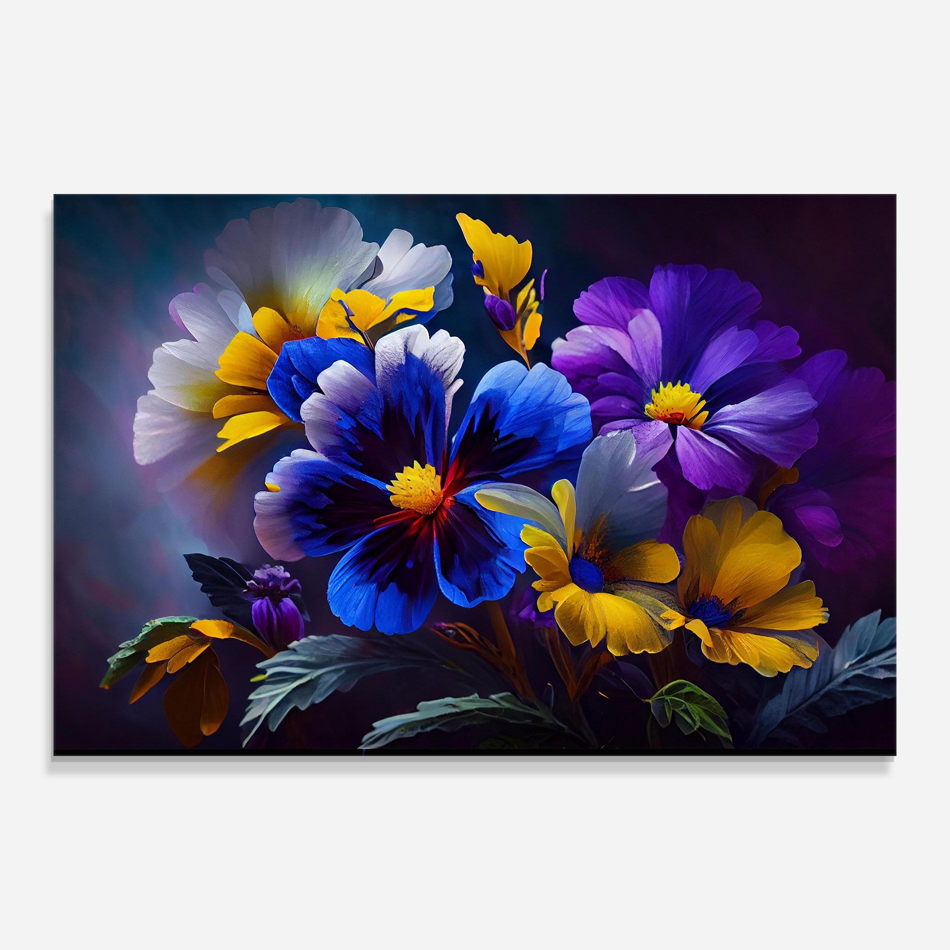 Vibrant Floral Art mockup 0