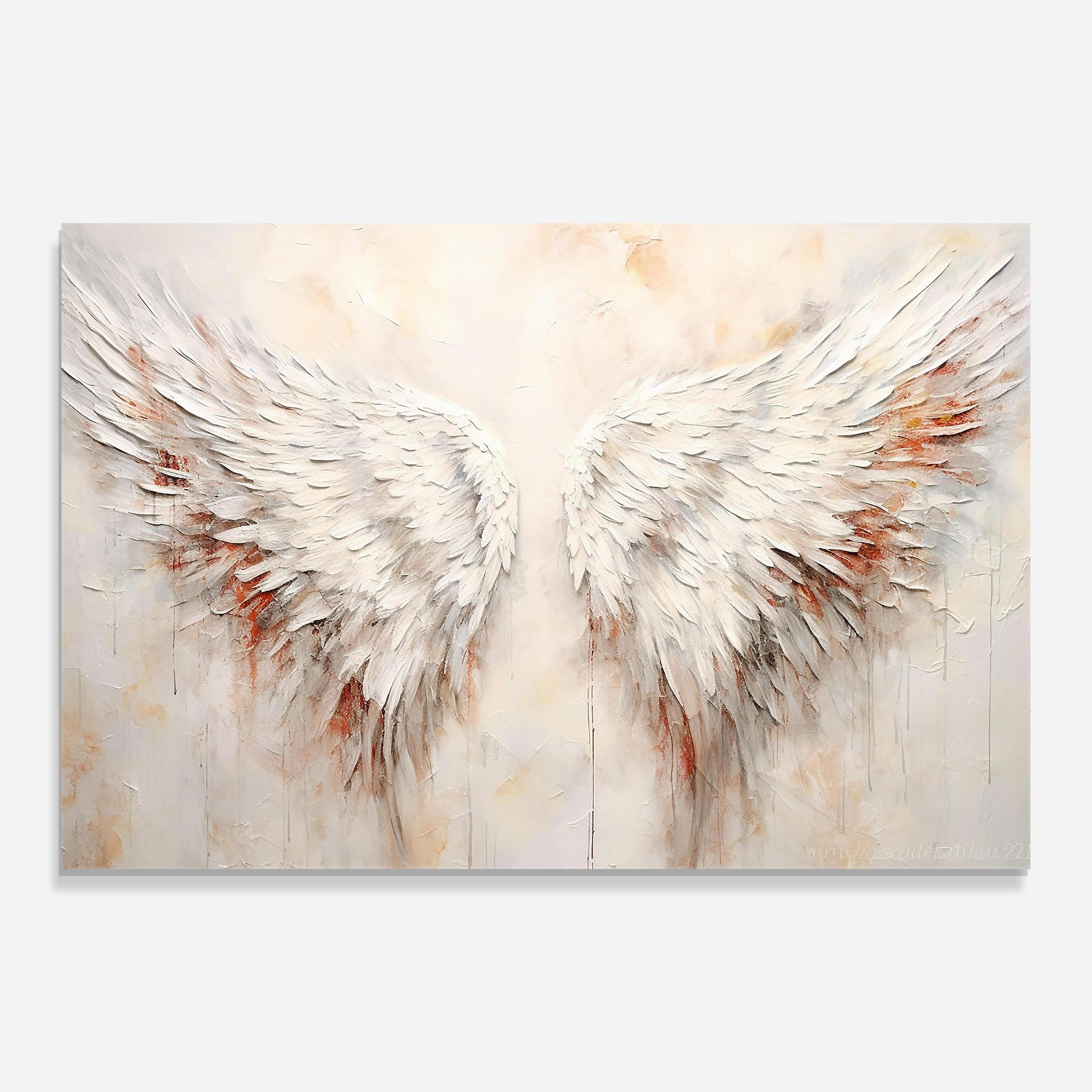 White Bloody Wings mockup 0