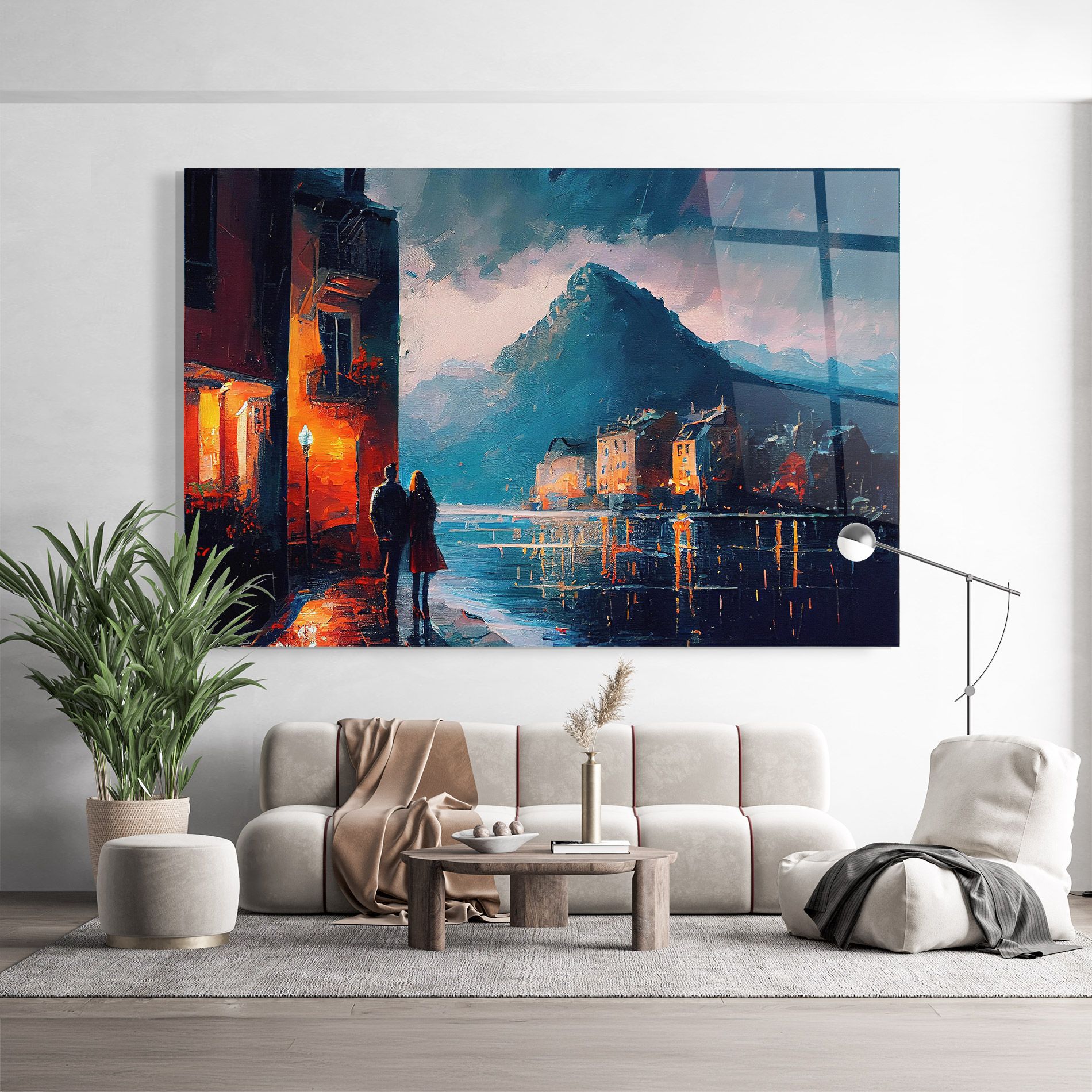 Mountain Couple Art mockup 9