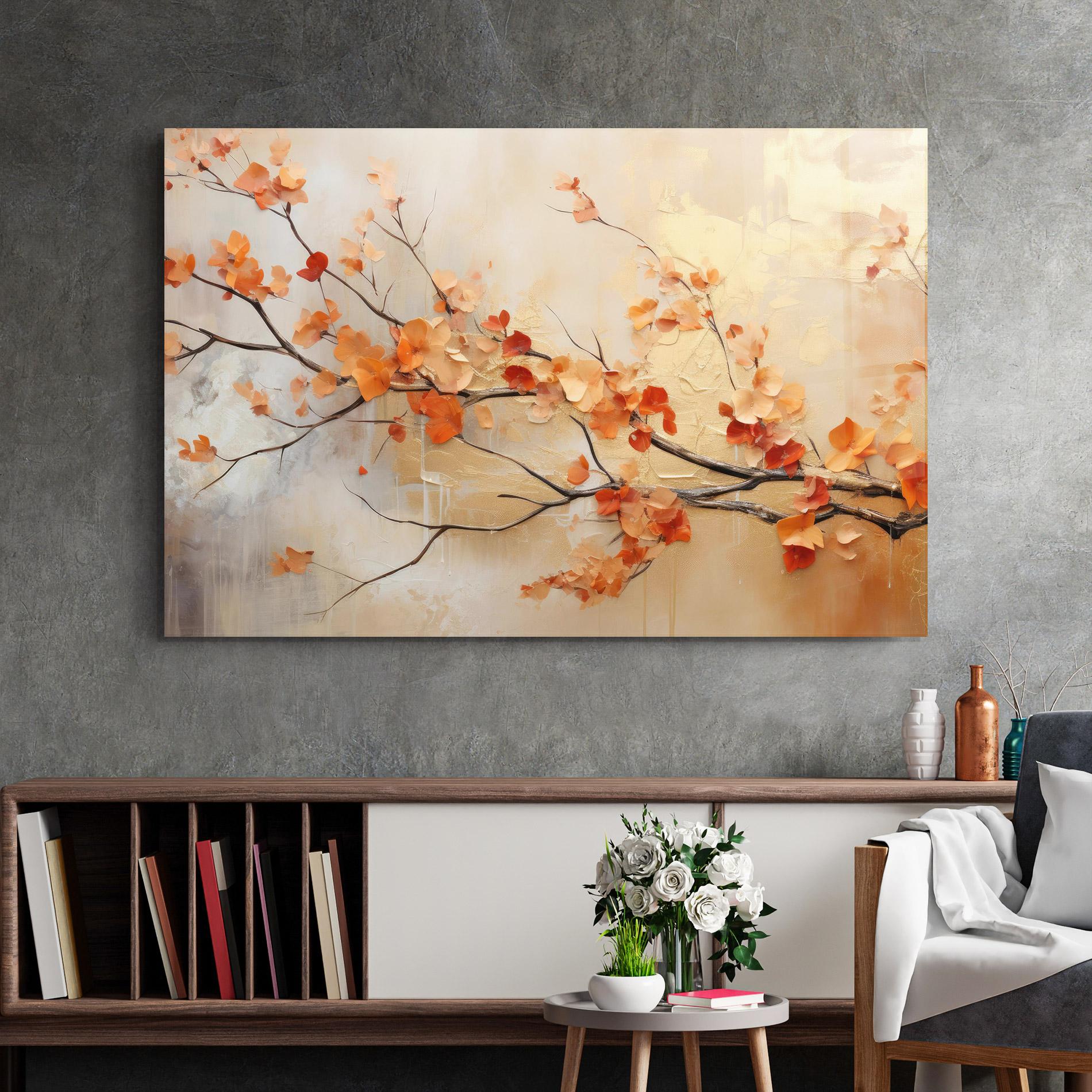 Üvegkép Autumn Nature Art mockup 2
