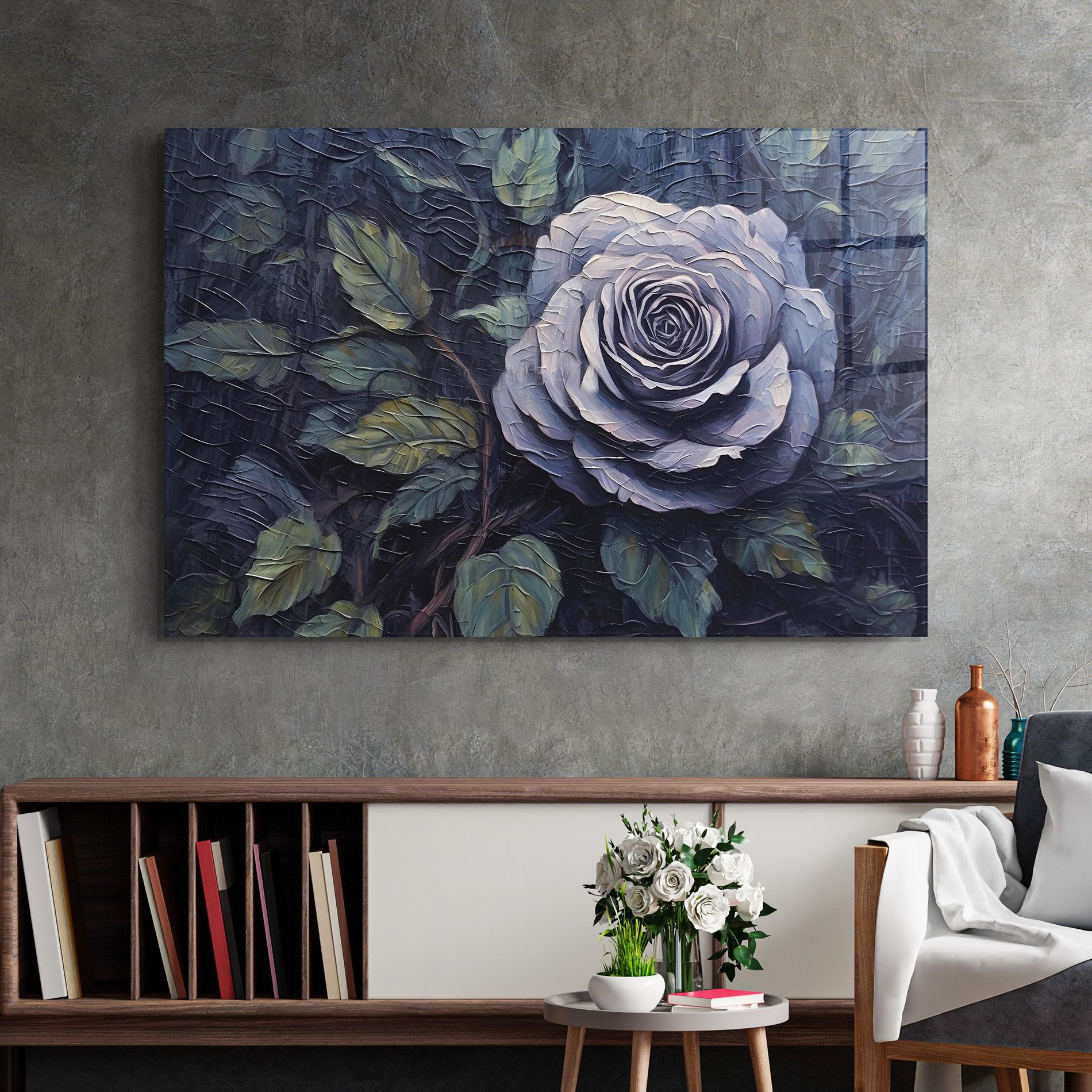 Blue Rose Art mockup 2