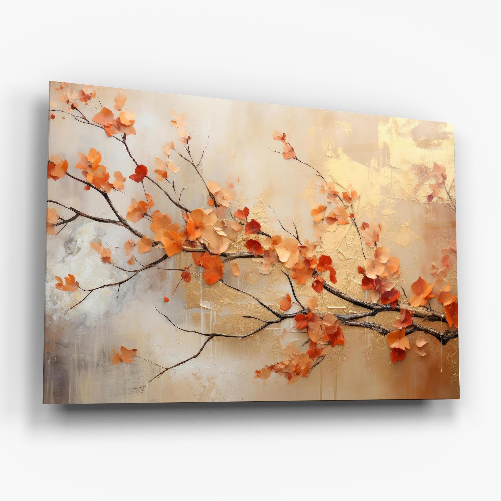 Üvegkép Autumn Nature Art mockup 6
