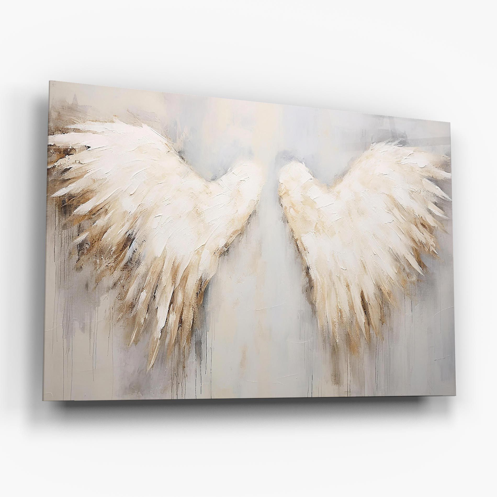 Cream White Wings mockup 6