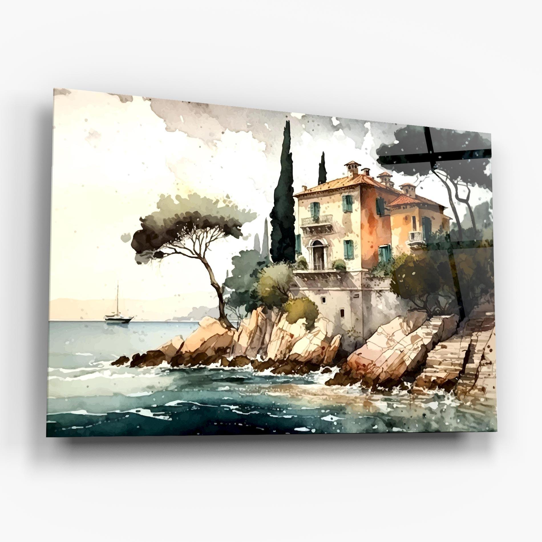 Üvegkép Stunning Painting mockup 6
