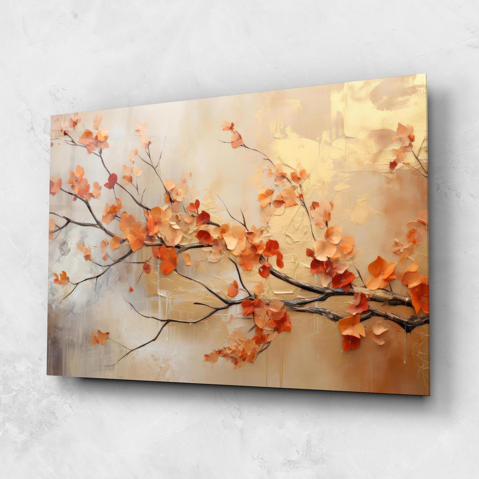 Üvegkép Autumn Nature Art mockup 1