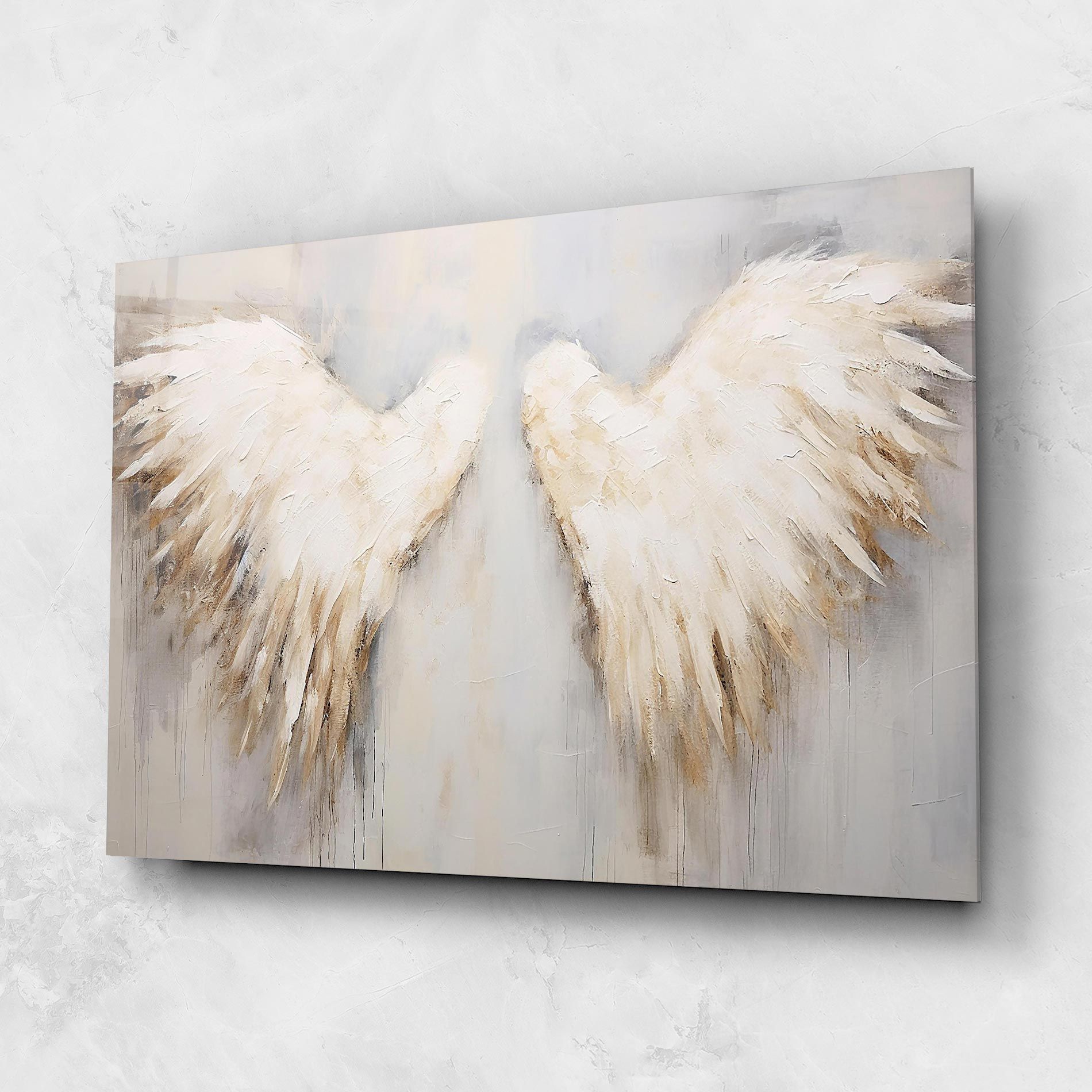 Cream White Wings mockup 1