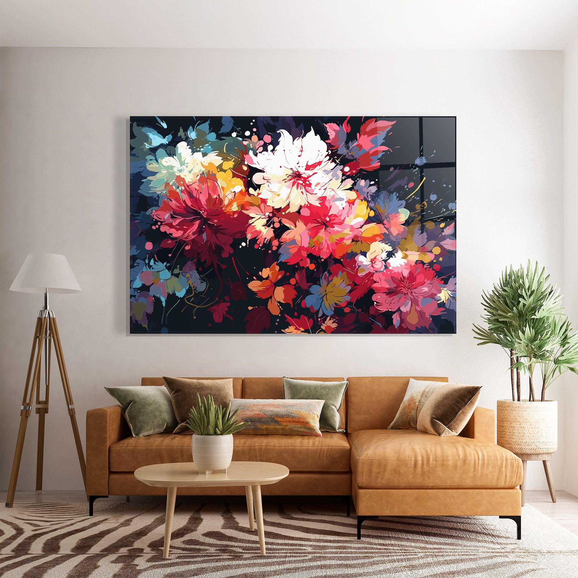 Flower Art Texture mockup 7