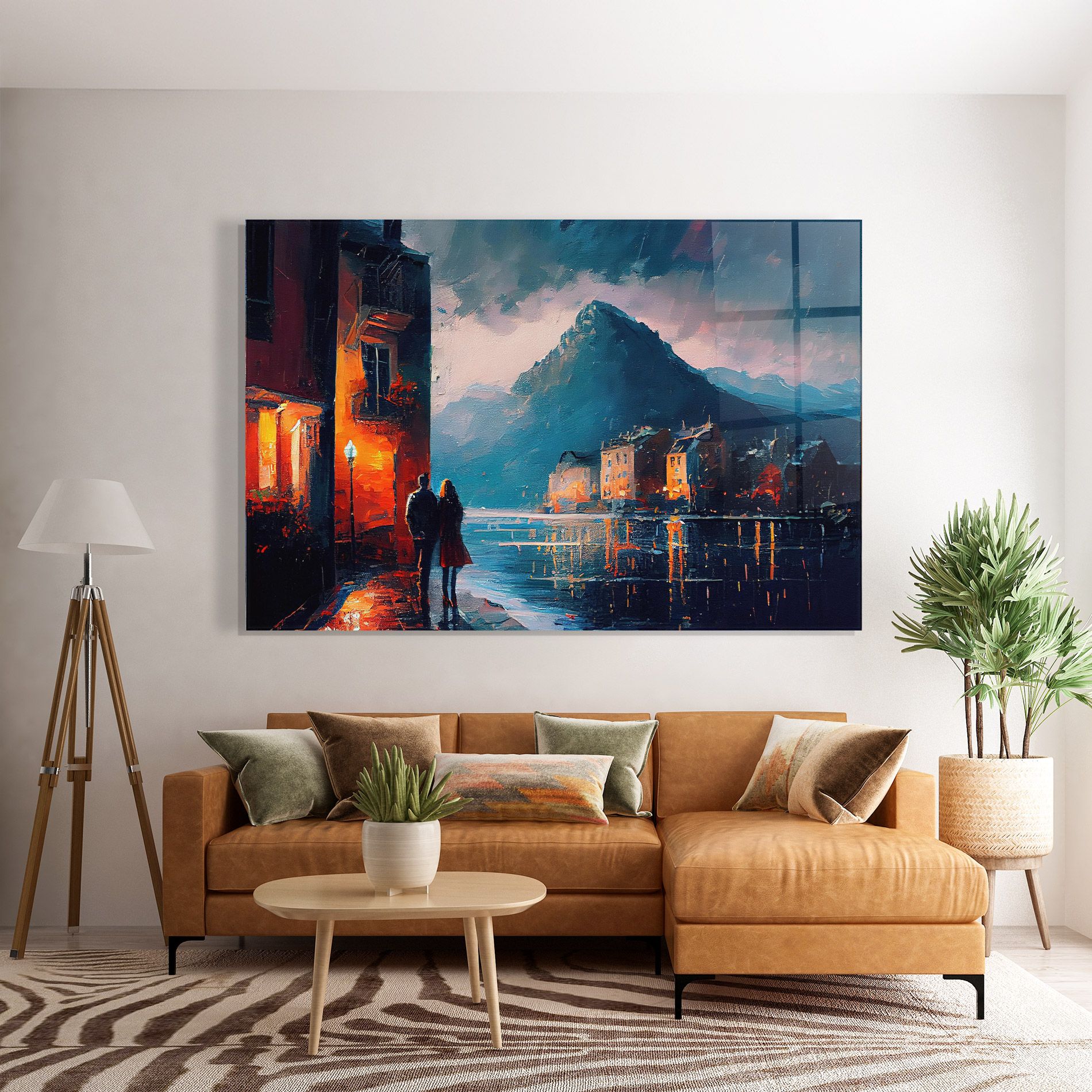 Mountain Couple Art mockup 7