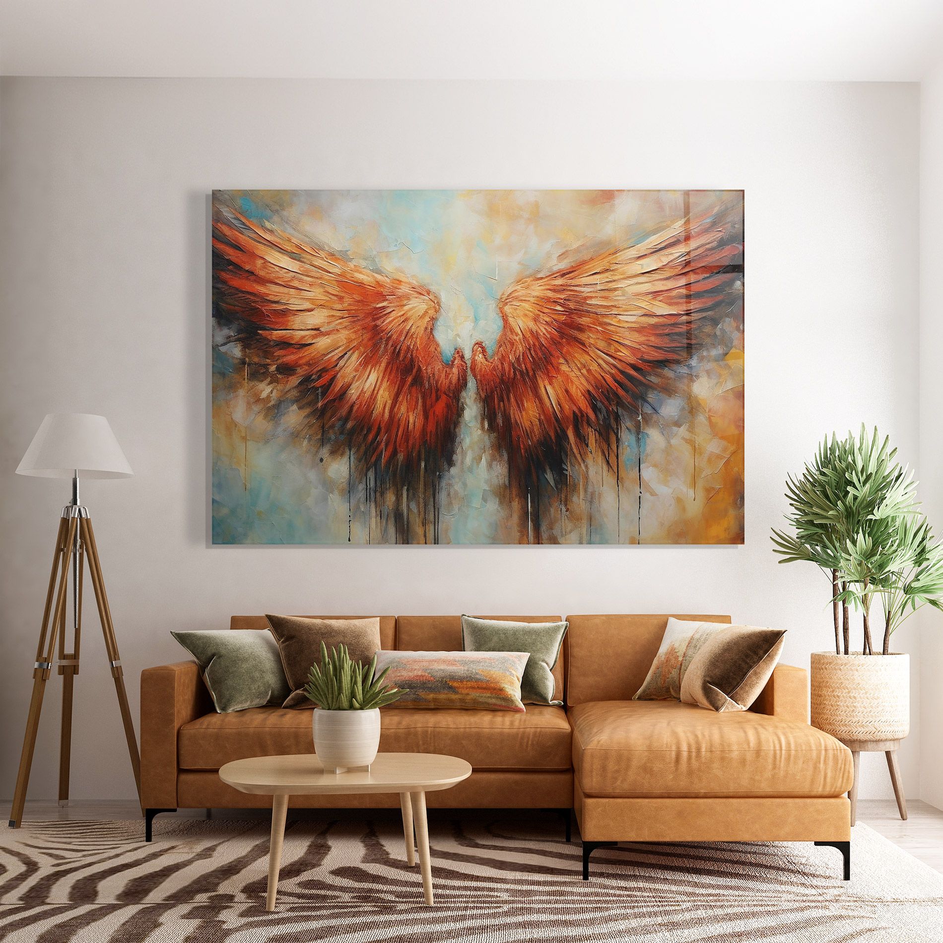 Orange Wings mockup 7