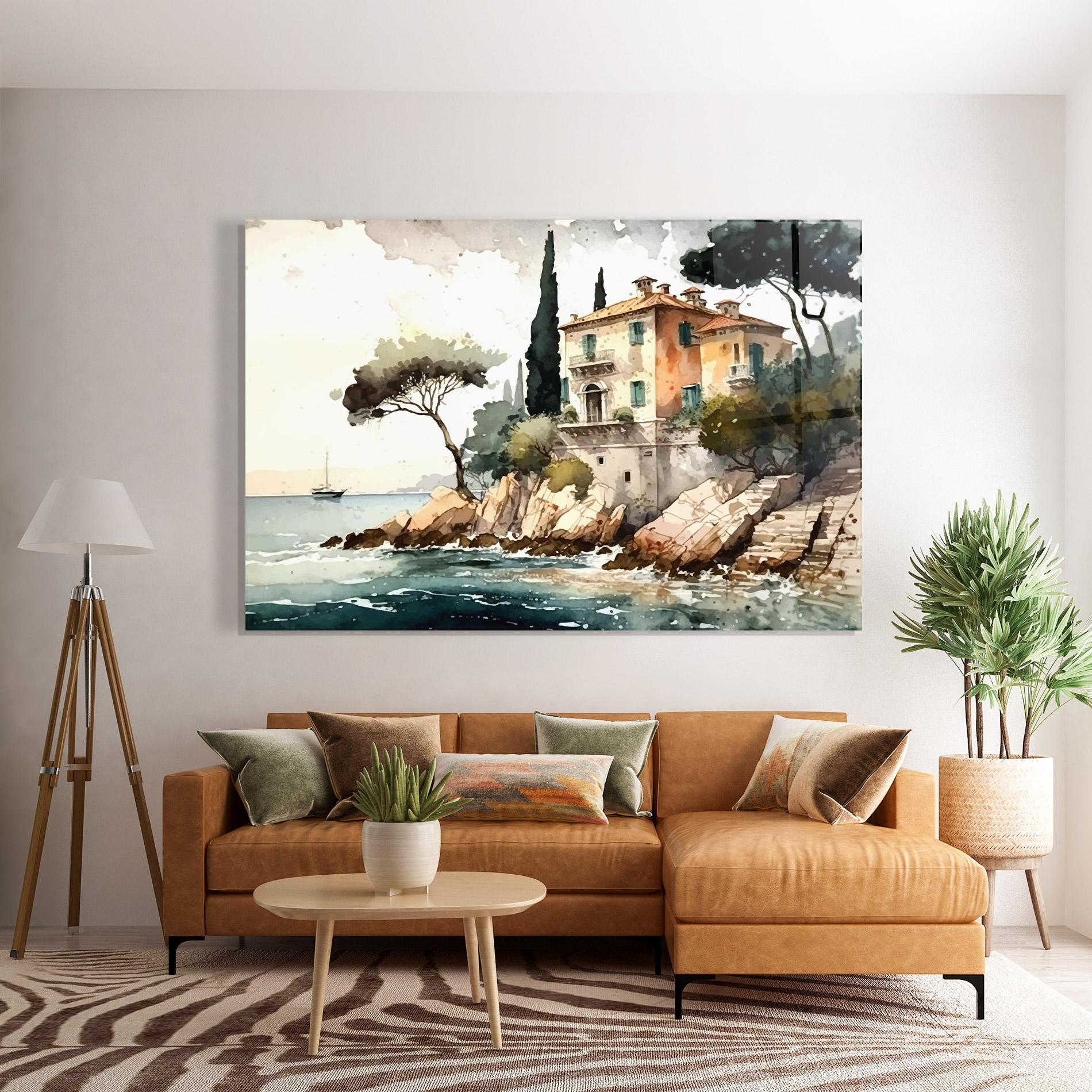 Üvegkép Stunning Painting mockup 7