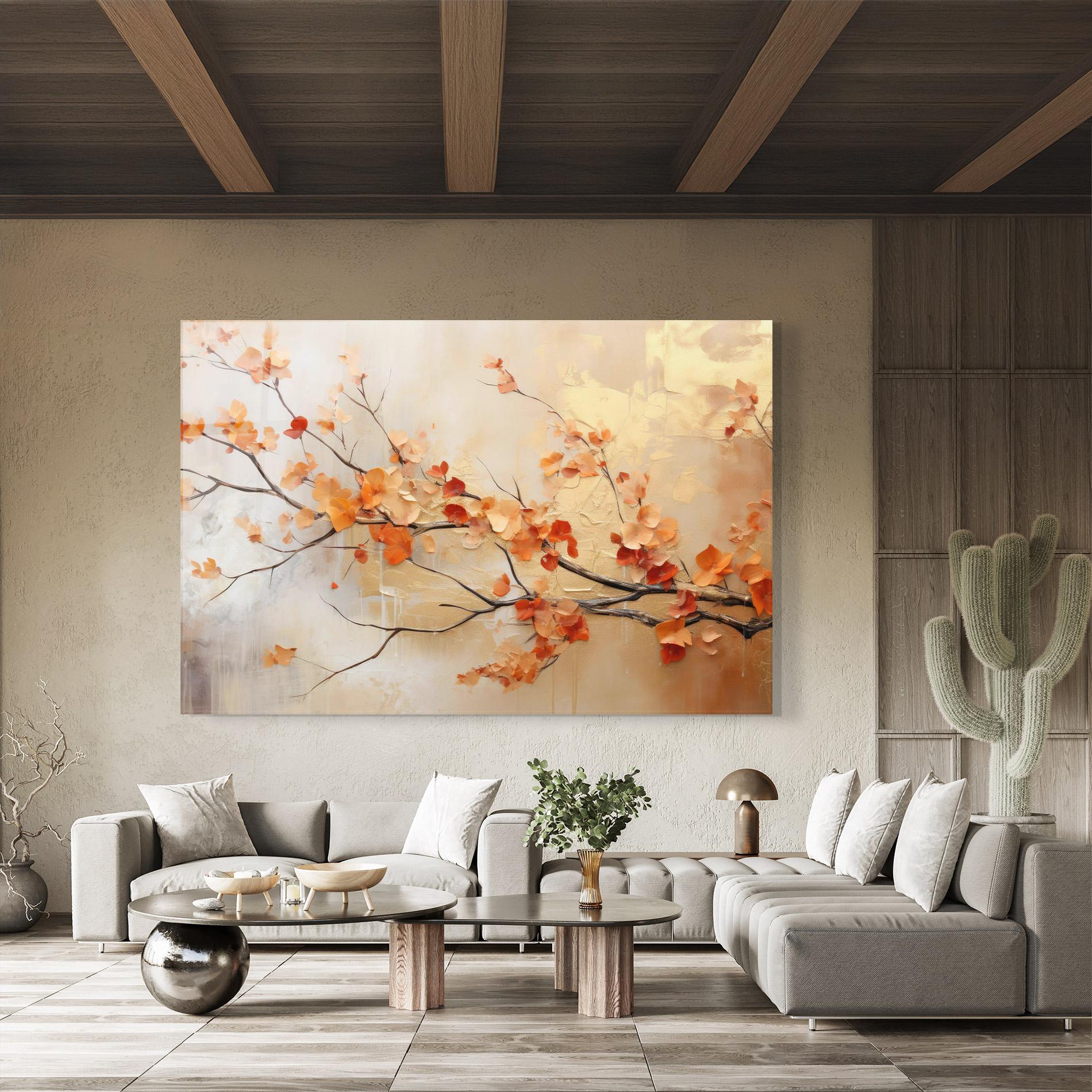 Üvegkép Autumn Nature Art mockup 8