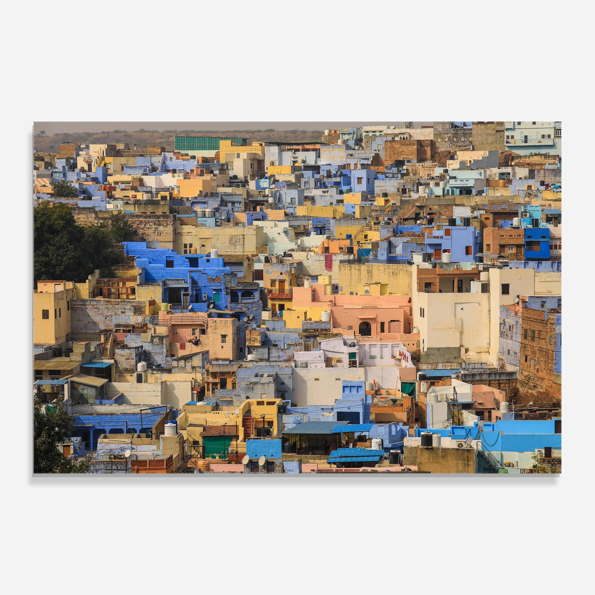 Üvegkép Rajasthan View India mockup 0