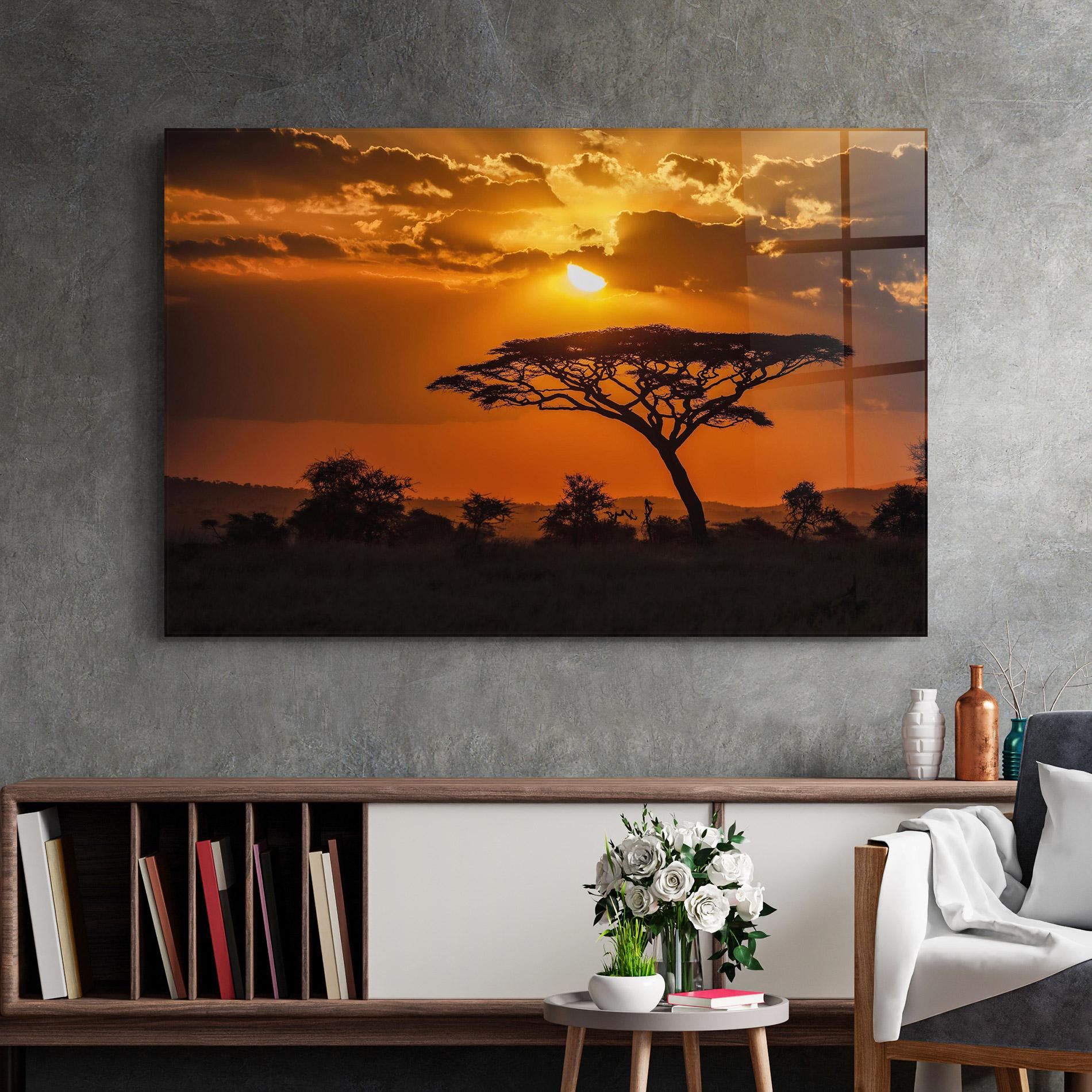 Üvegkép Mesmerizing View mockup 2