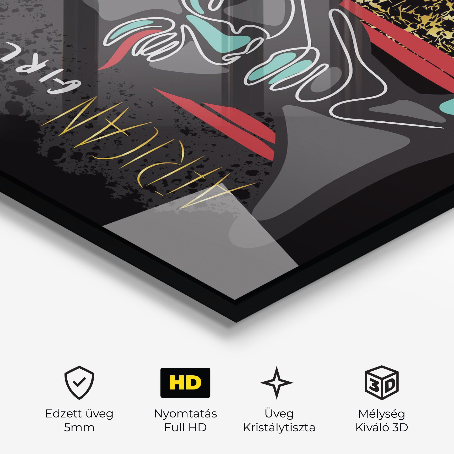 Gold African Girl mockup 3