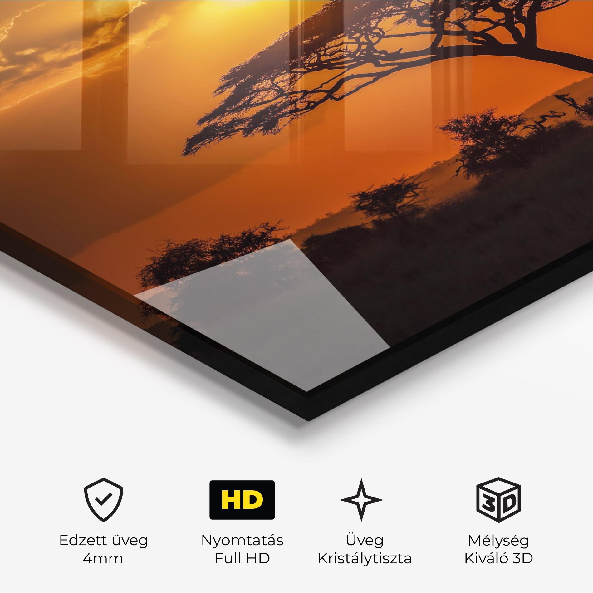 Üvegkép Mesmerizing View mockup 3