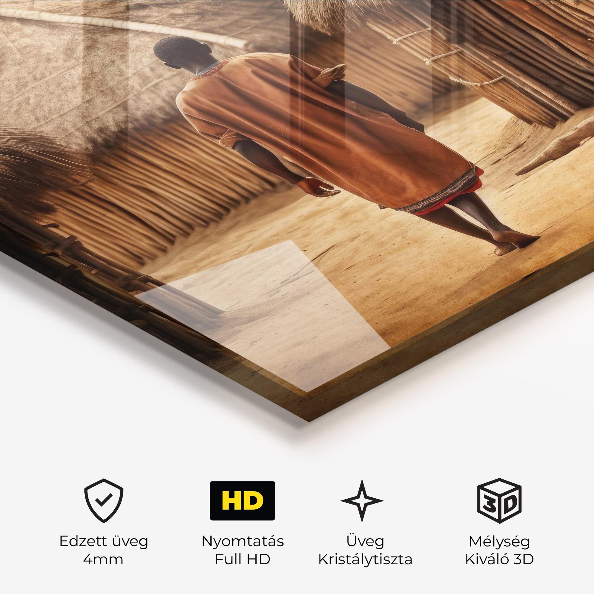 Üvegkép Native Strong Man mockup 3