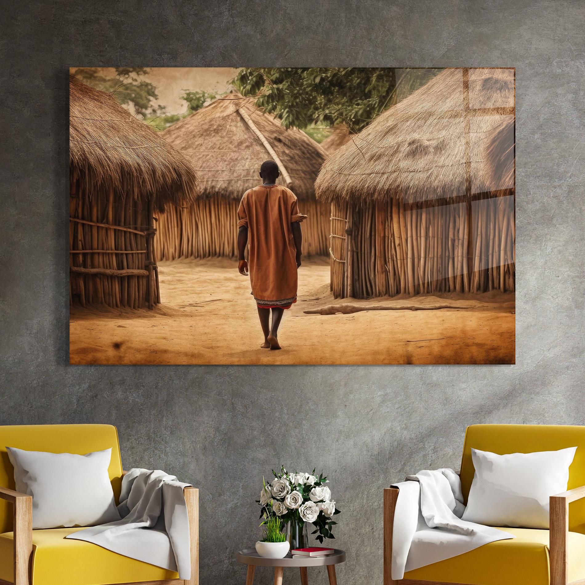 Üvegkép Native Strong Man mockup 4