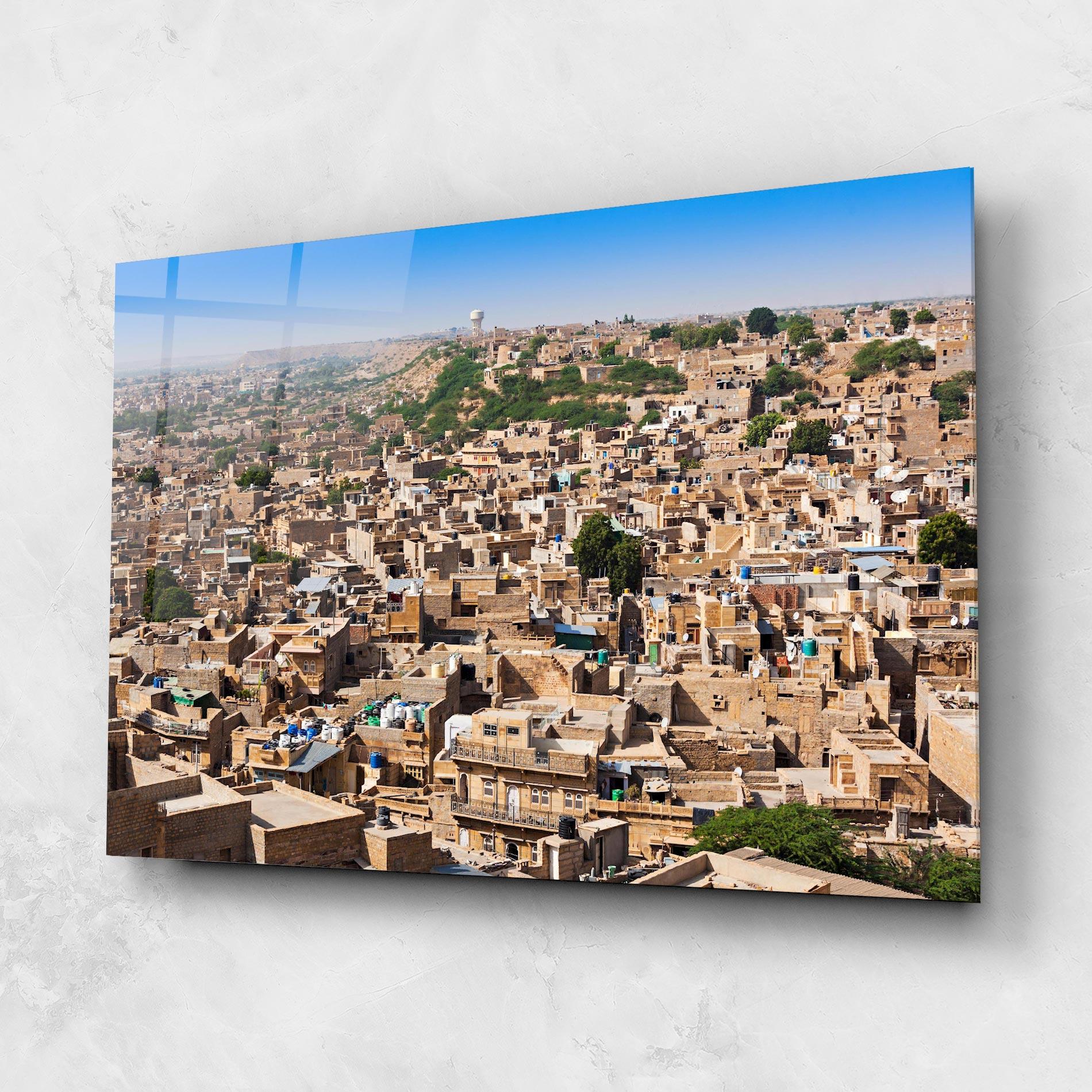 Üvegkép Jaisalmer Panorama View mockup 1
