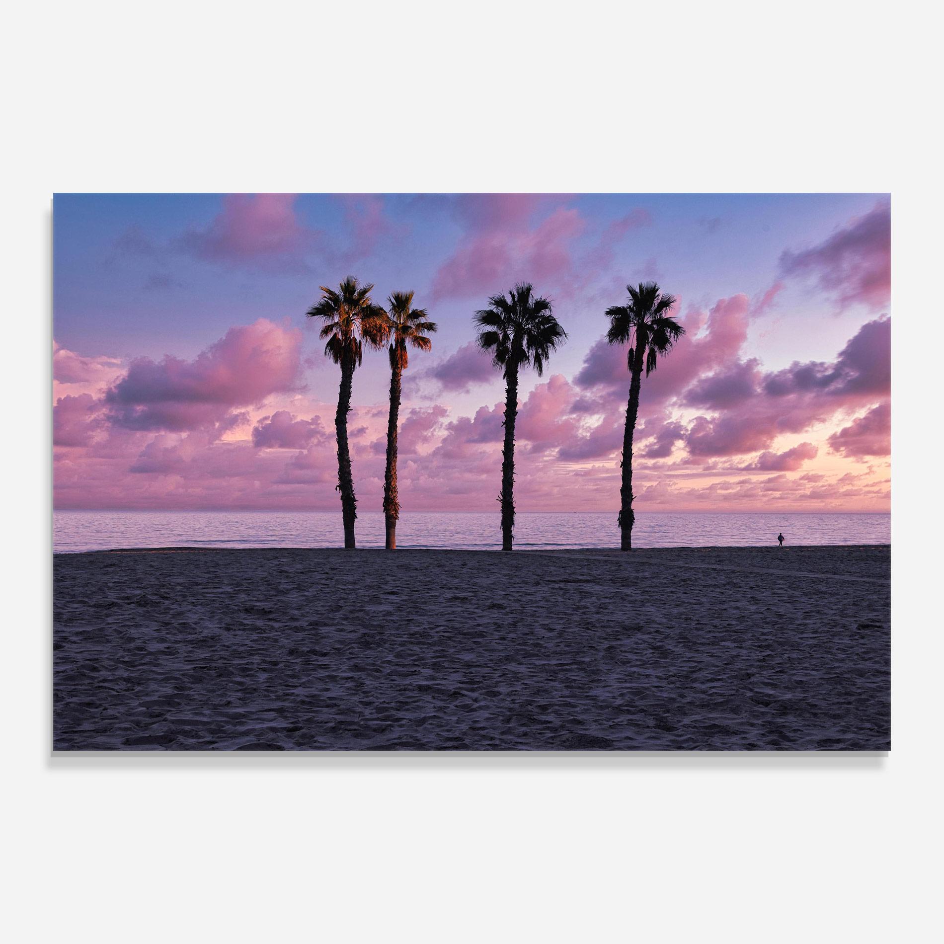 Üvegkép Palm Trees Beach mockup 0