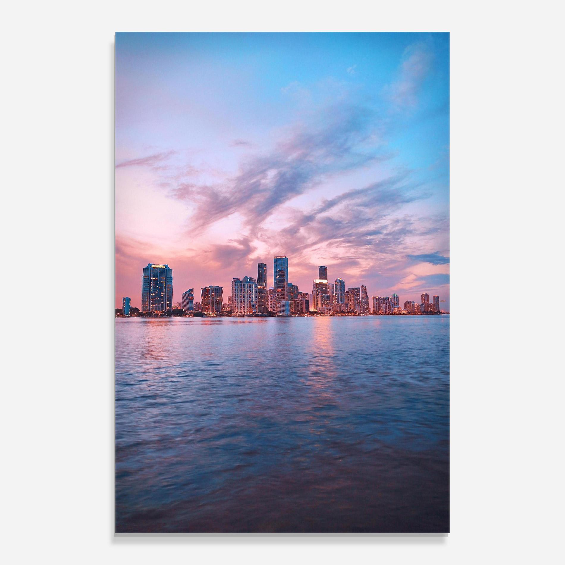 Üvegkép Over The Lake mockup 0