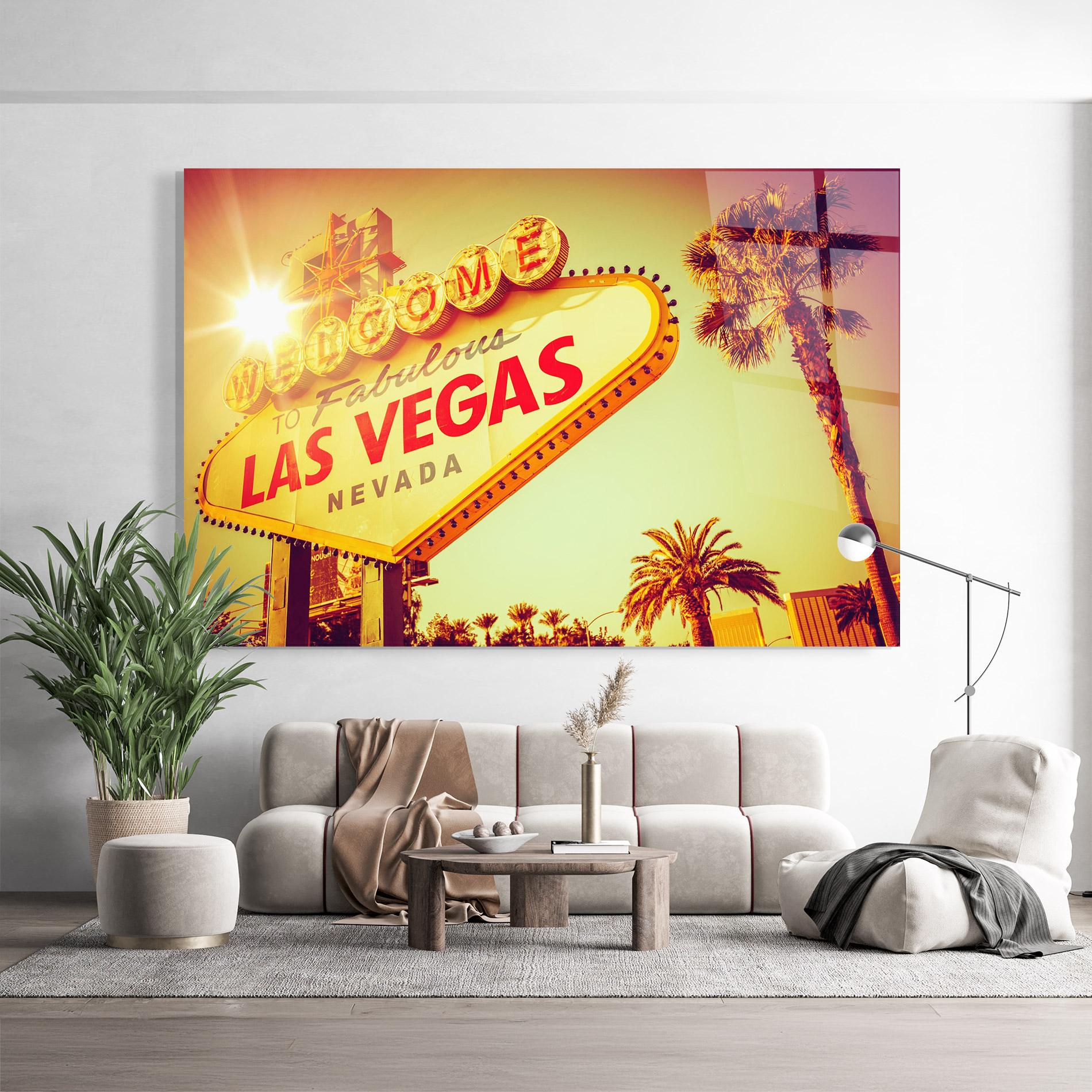Üvegkép Las Vegas Nevada mockup 9