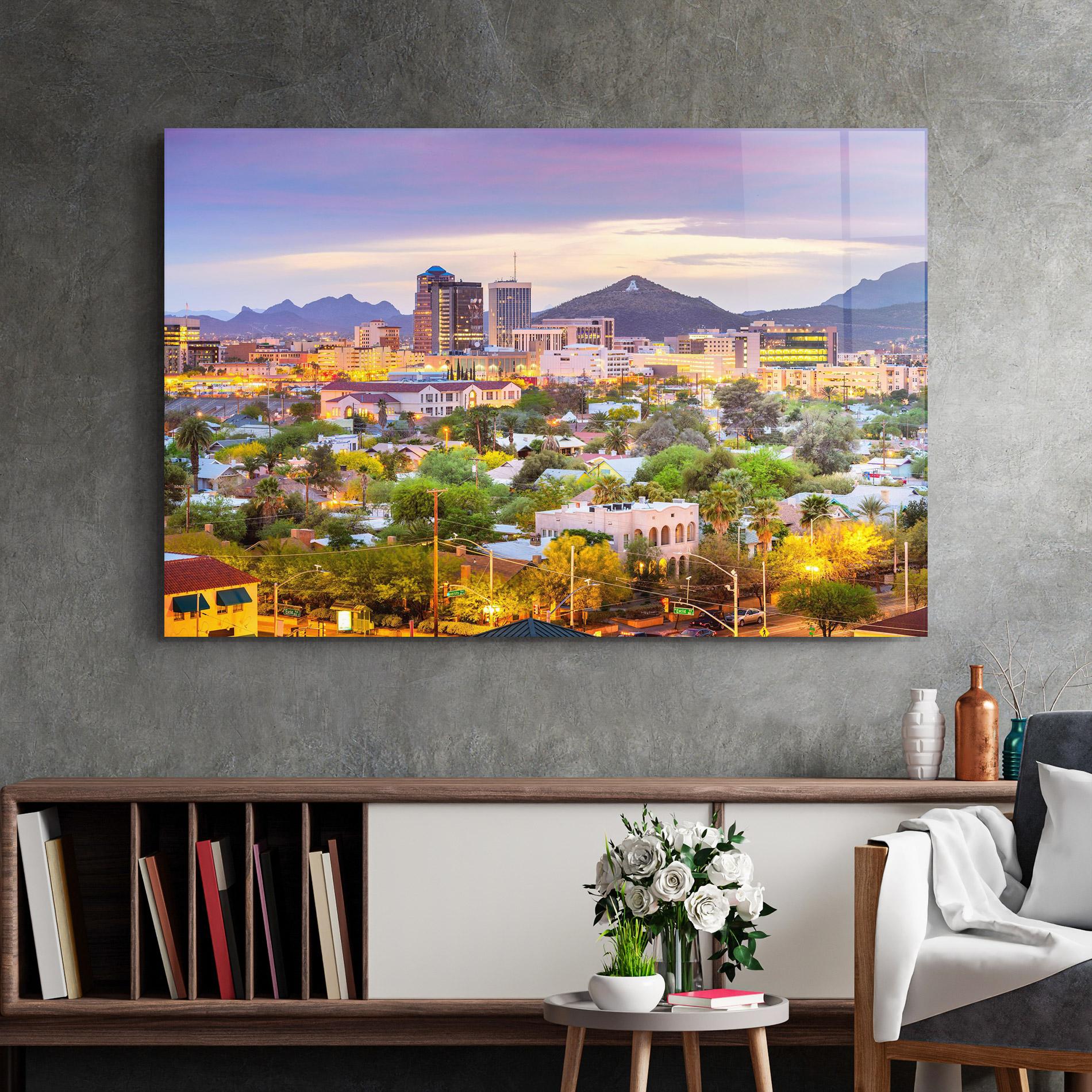 Üvegkép Tucson Arizona mockup 2