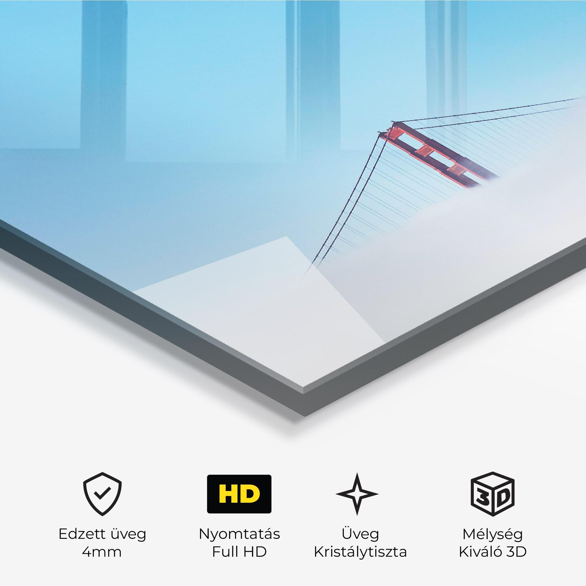 Üvegkép High Cloud Bridge mockup 3