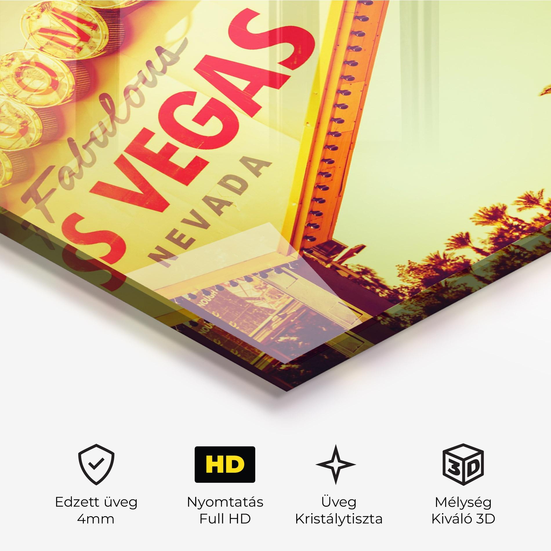 Üvegkép Las Vegas Nevada mockup 3