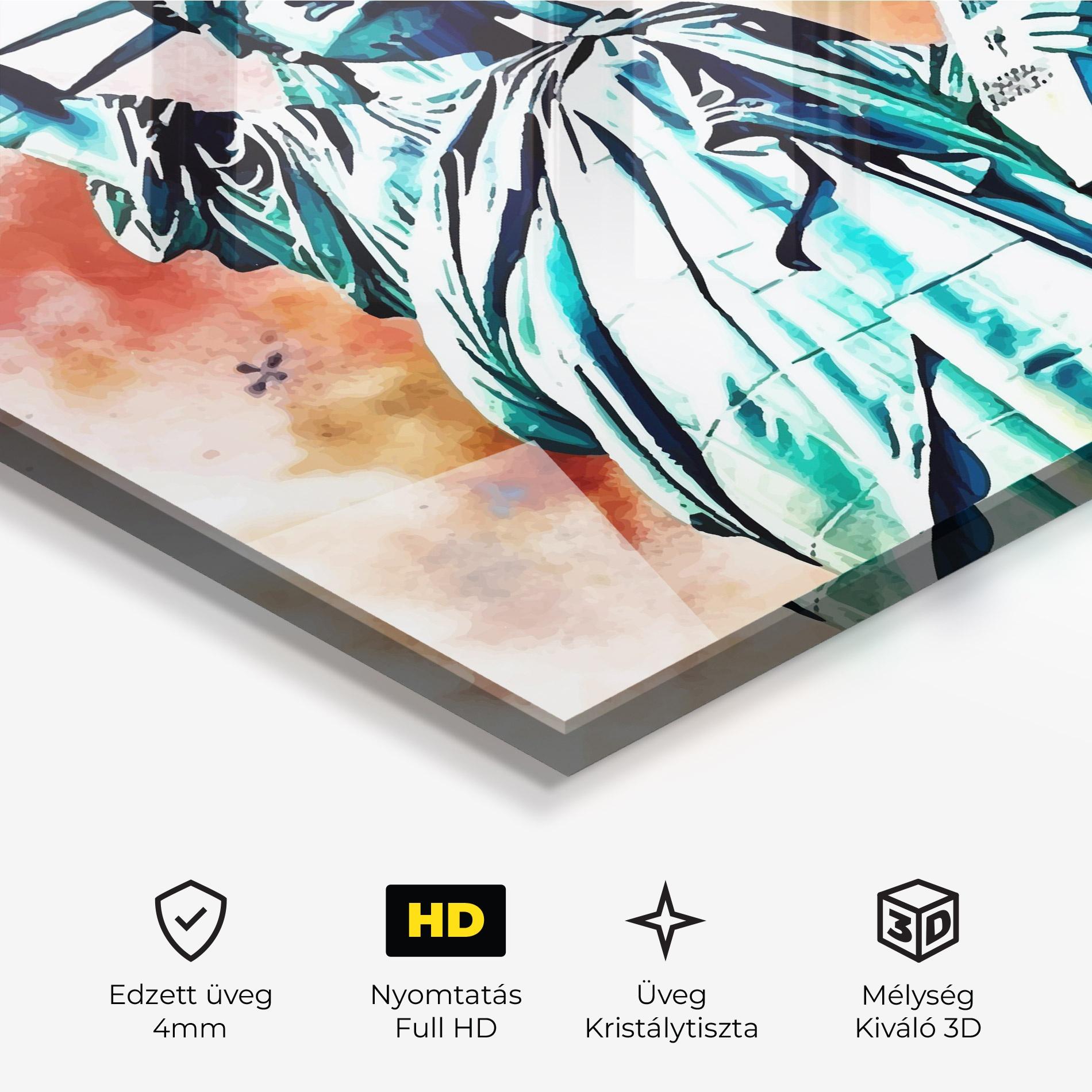 Üvegkép Liberty Art mockup 3