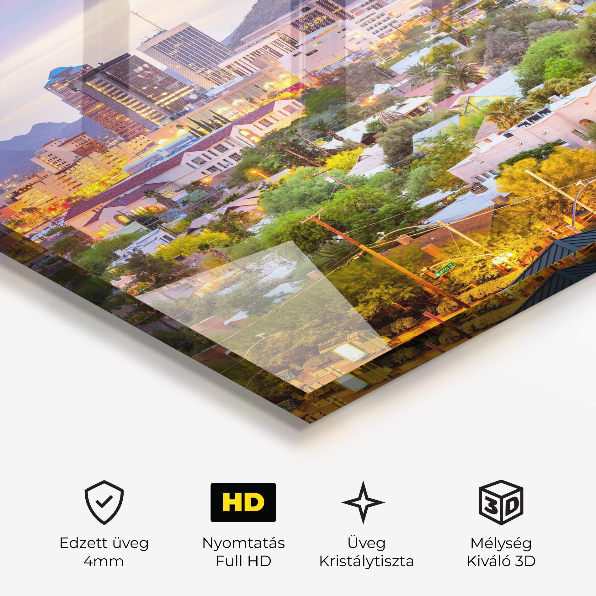 Üvegkép Tucson Arizona mockup 3