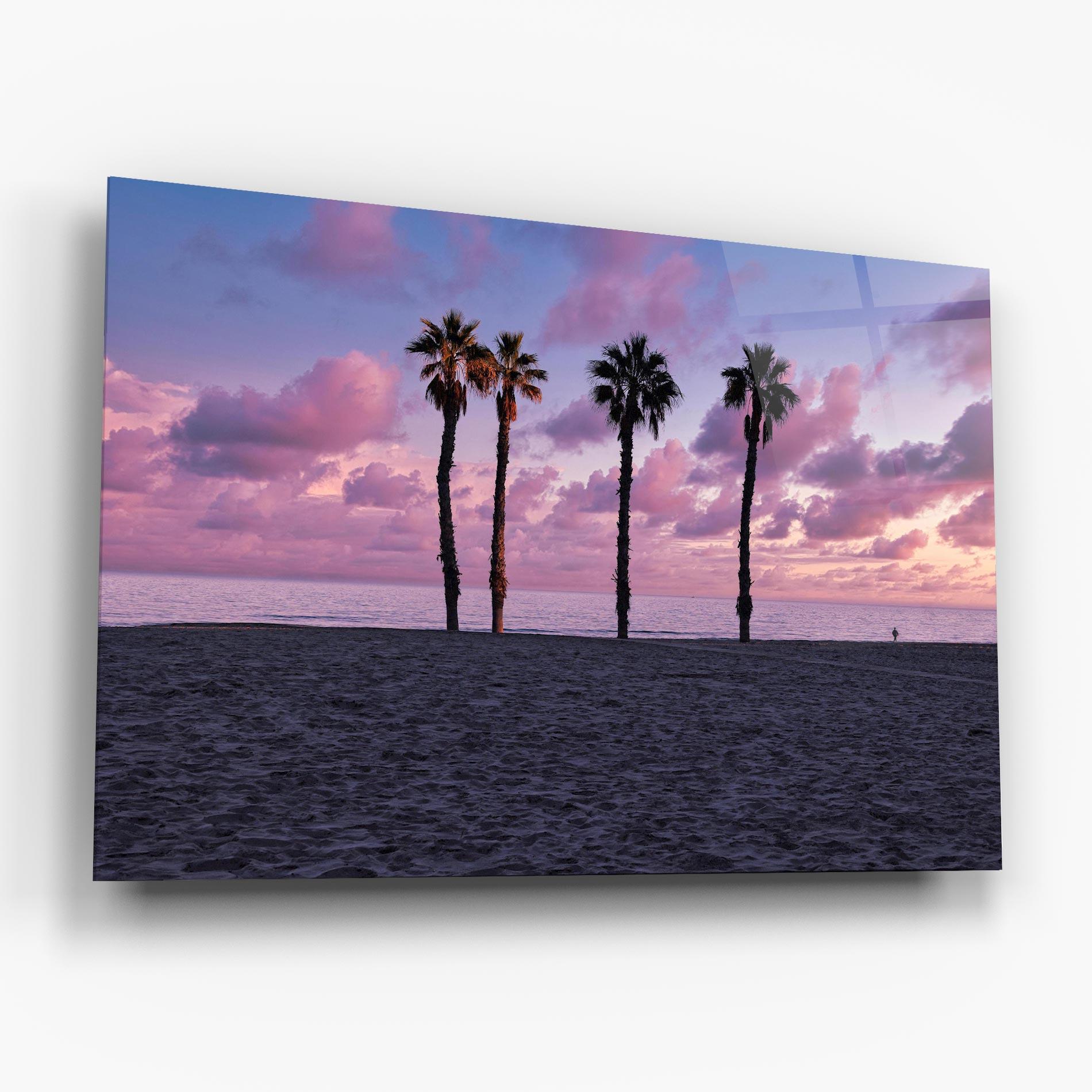 Üvegkép Palm Trees Beach mockup 6