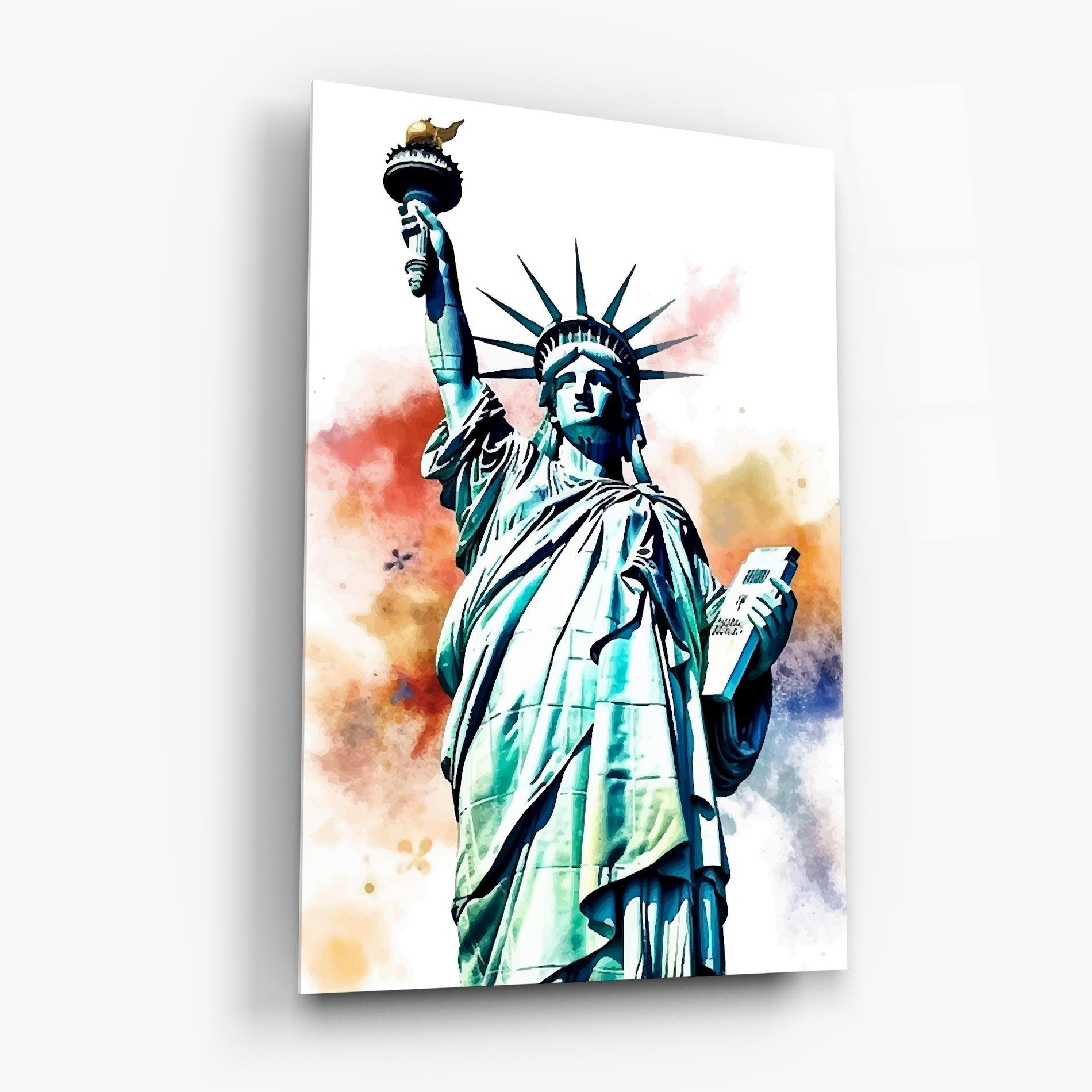 Üvegkép Liberty Art mockup 6