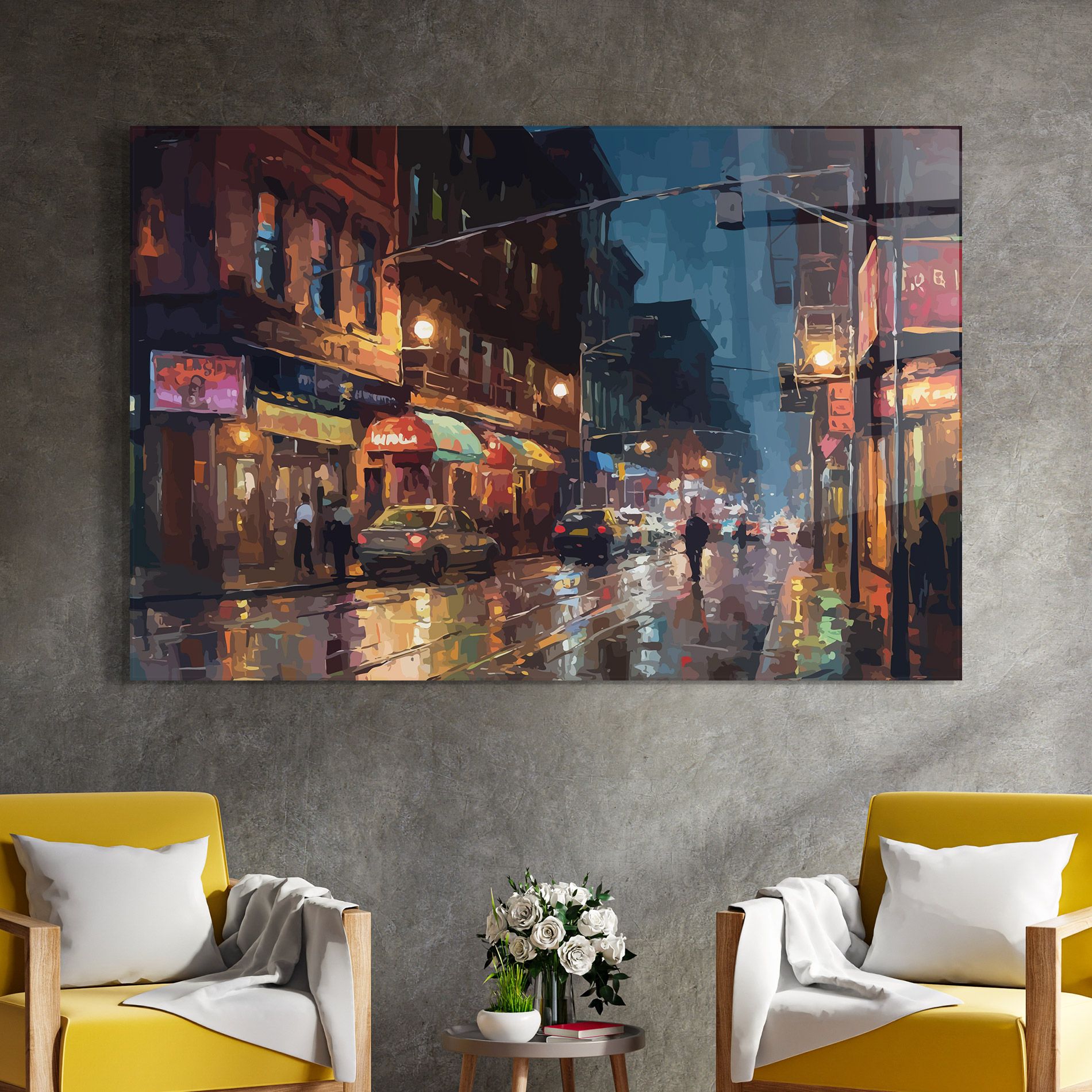 City Cars Night mockup 4