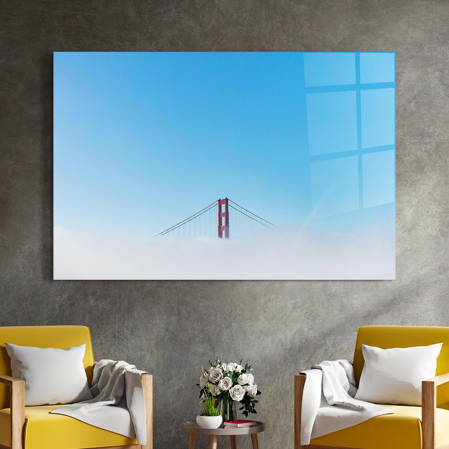 Üvegkép High Cloud Bridge mockup 4