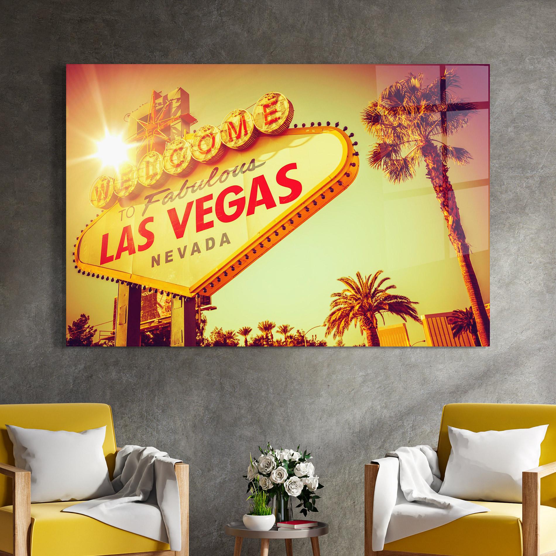 Üvegkép Las Vegas Nevada mockup 4