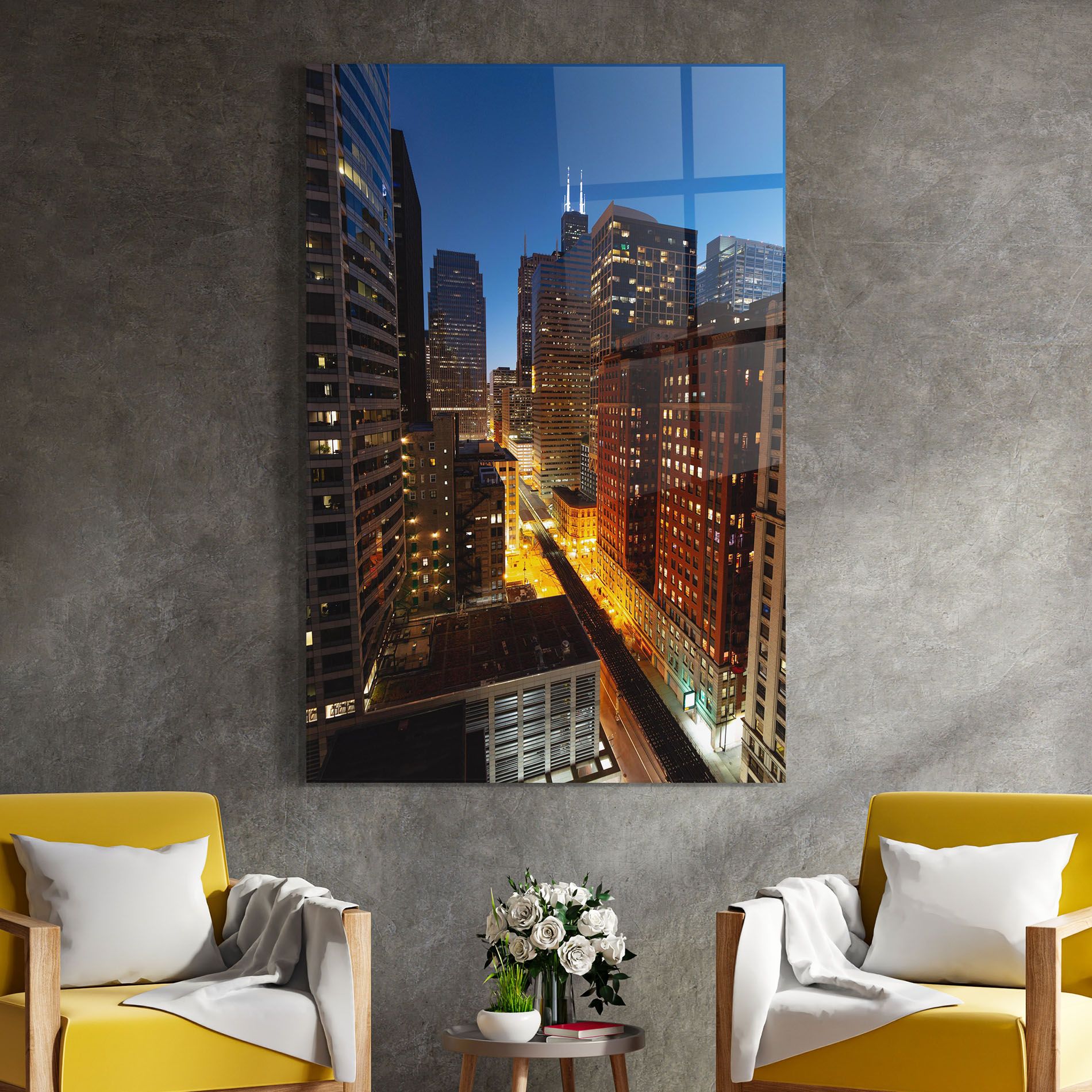 Hight City Building mockup 4