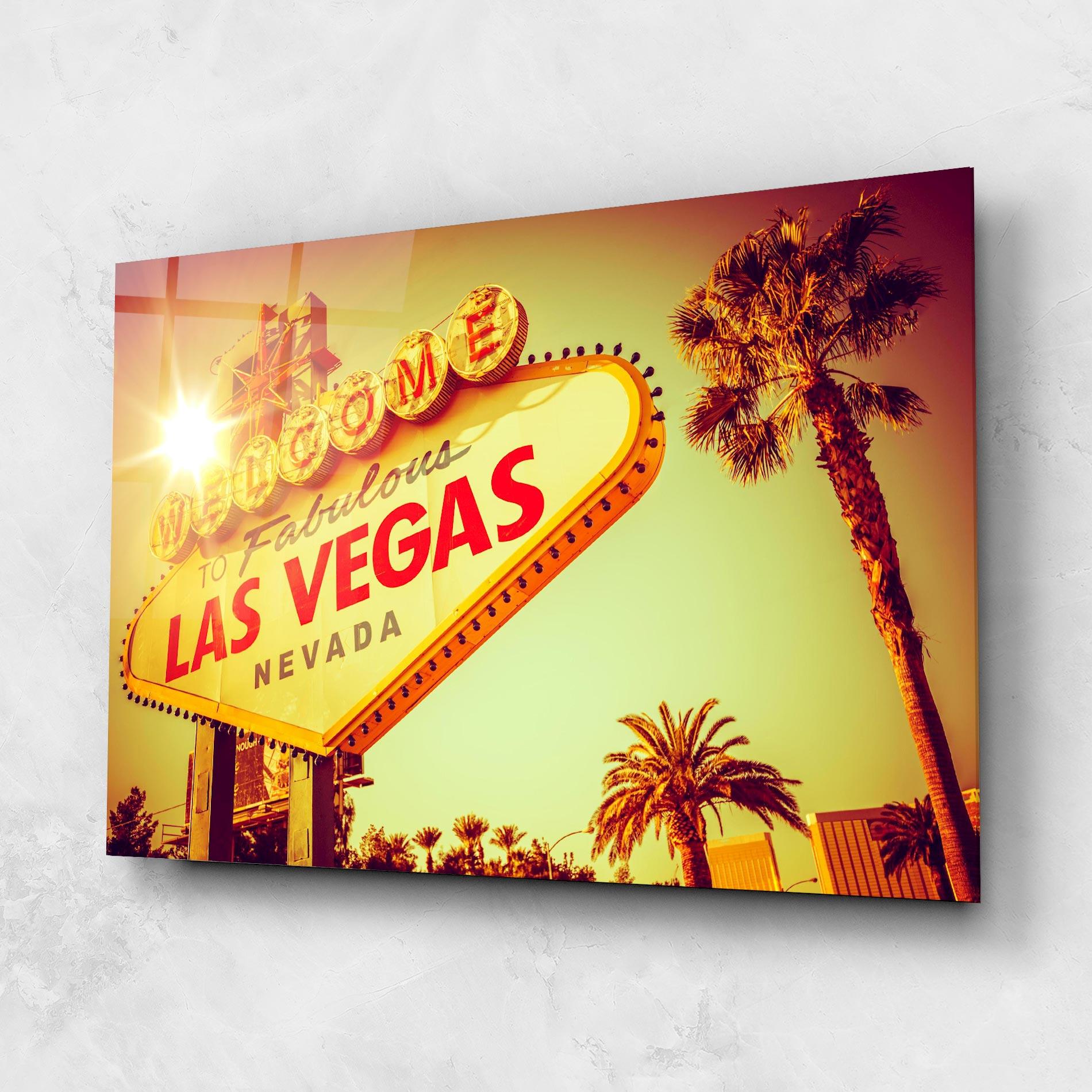 Üvegkép Las Vegas Nevada mockup 1