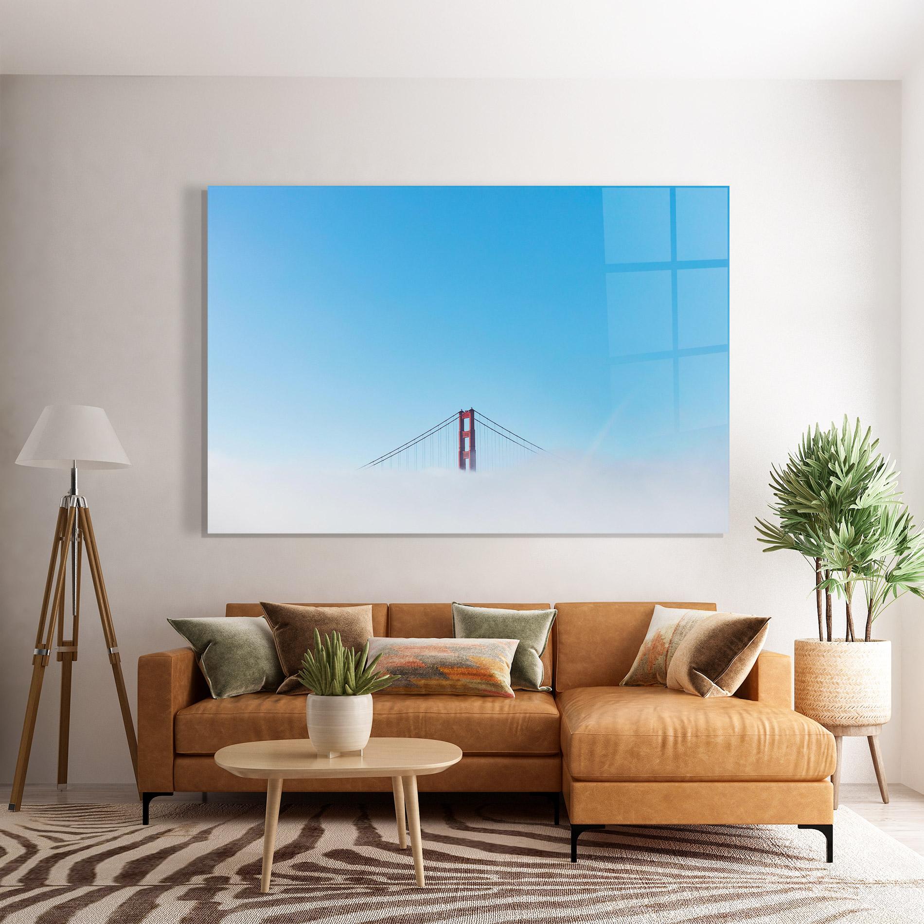 Üvegkép High Cloud Bridge mockup 7