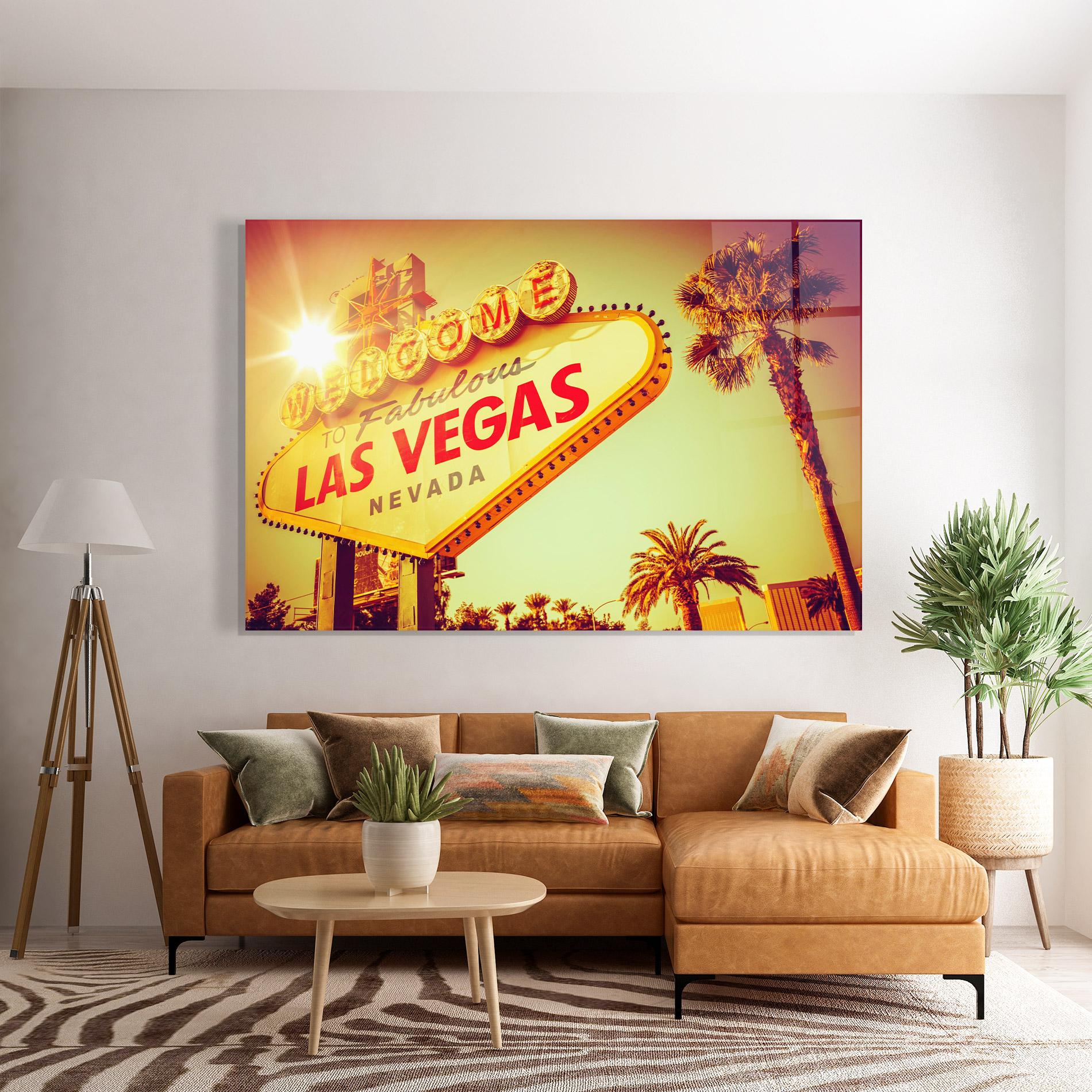 Üvegkép Las Vegas Nevada mockup 7