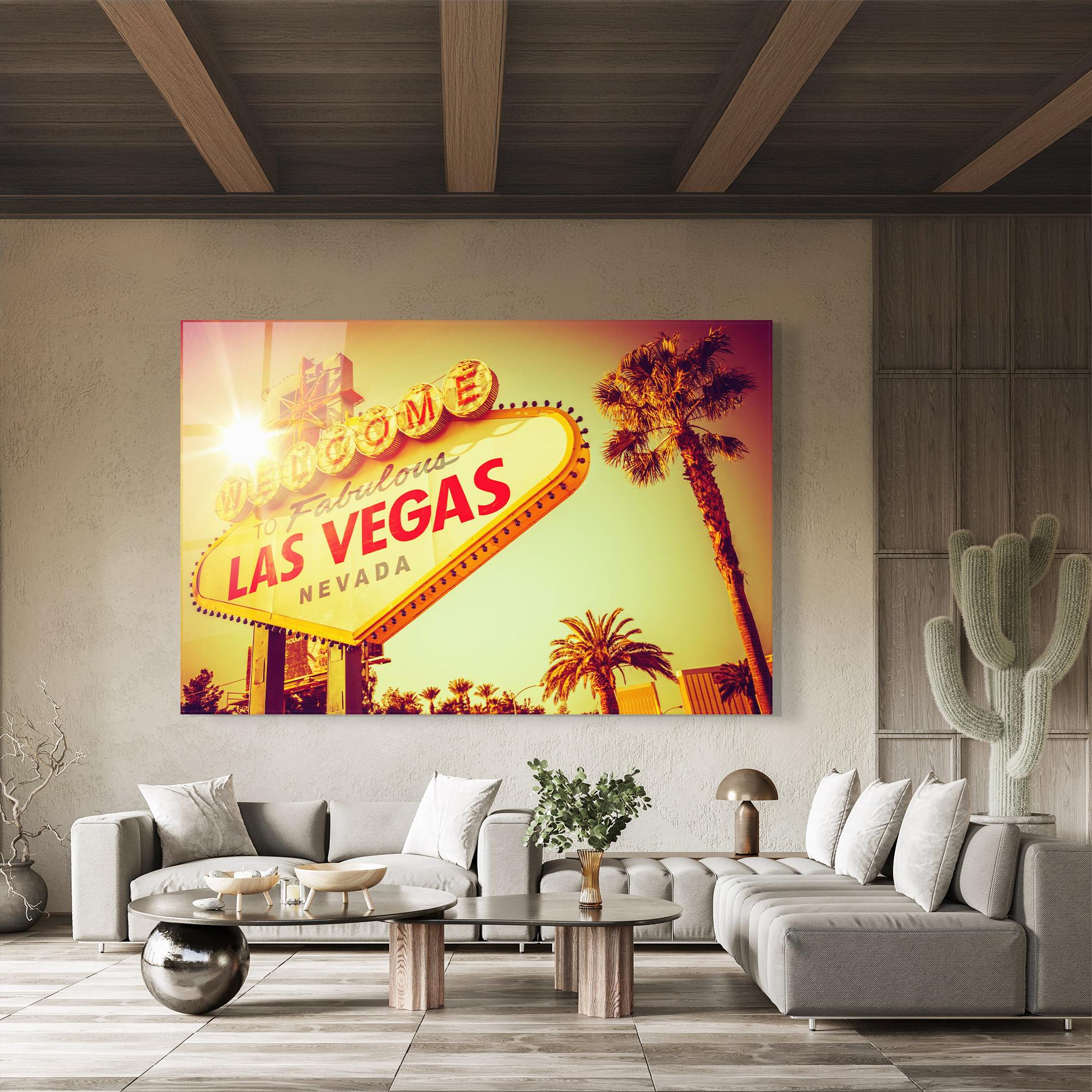 Üvegkép Las Vegas Nevada mockup 8