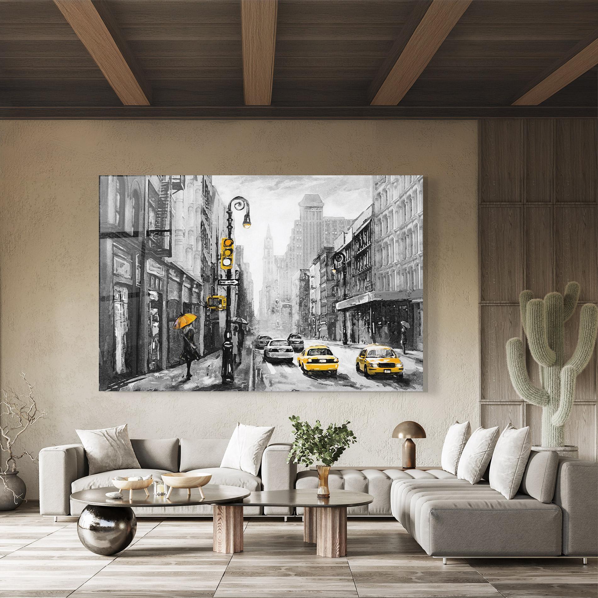 Üvegkép New York Shades mockup 8