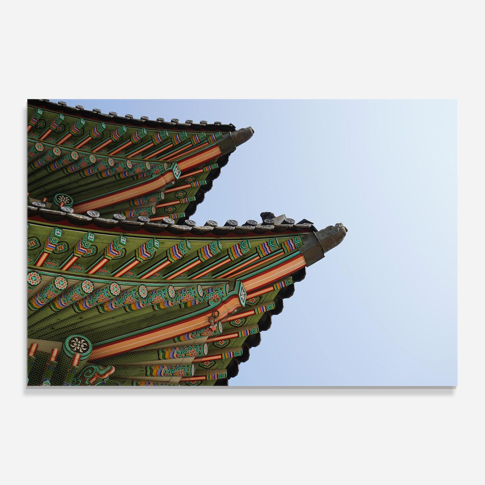 Üvegkép Gyeongbokgung View mockup 0