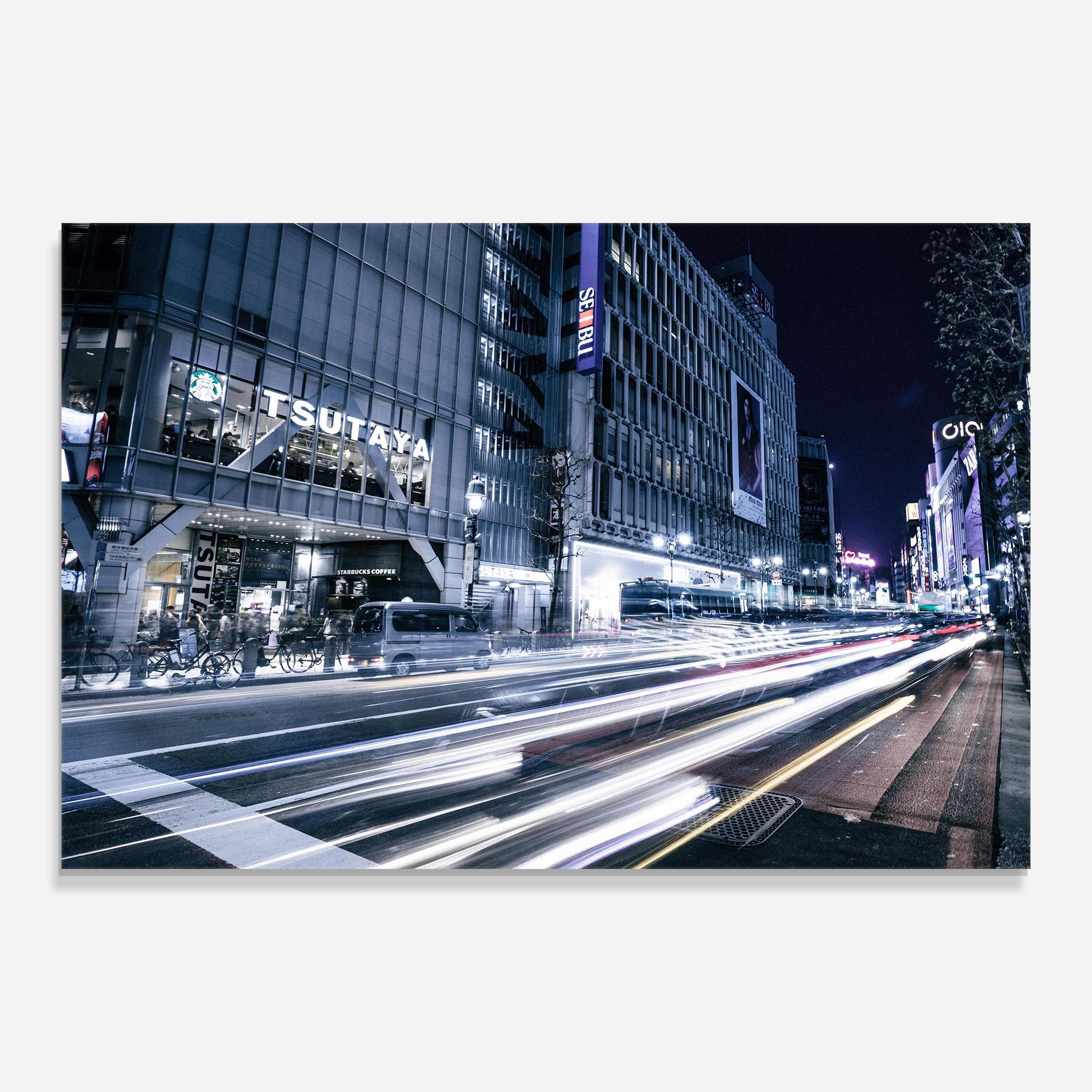 Üvegkép Road Traffic mockup 0