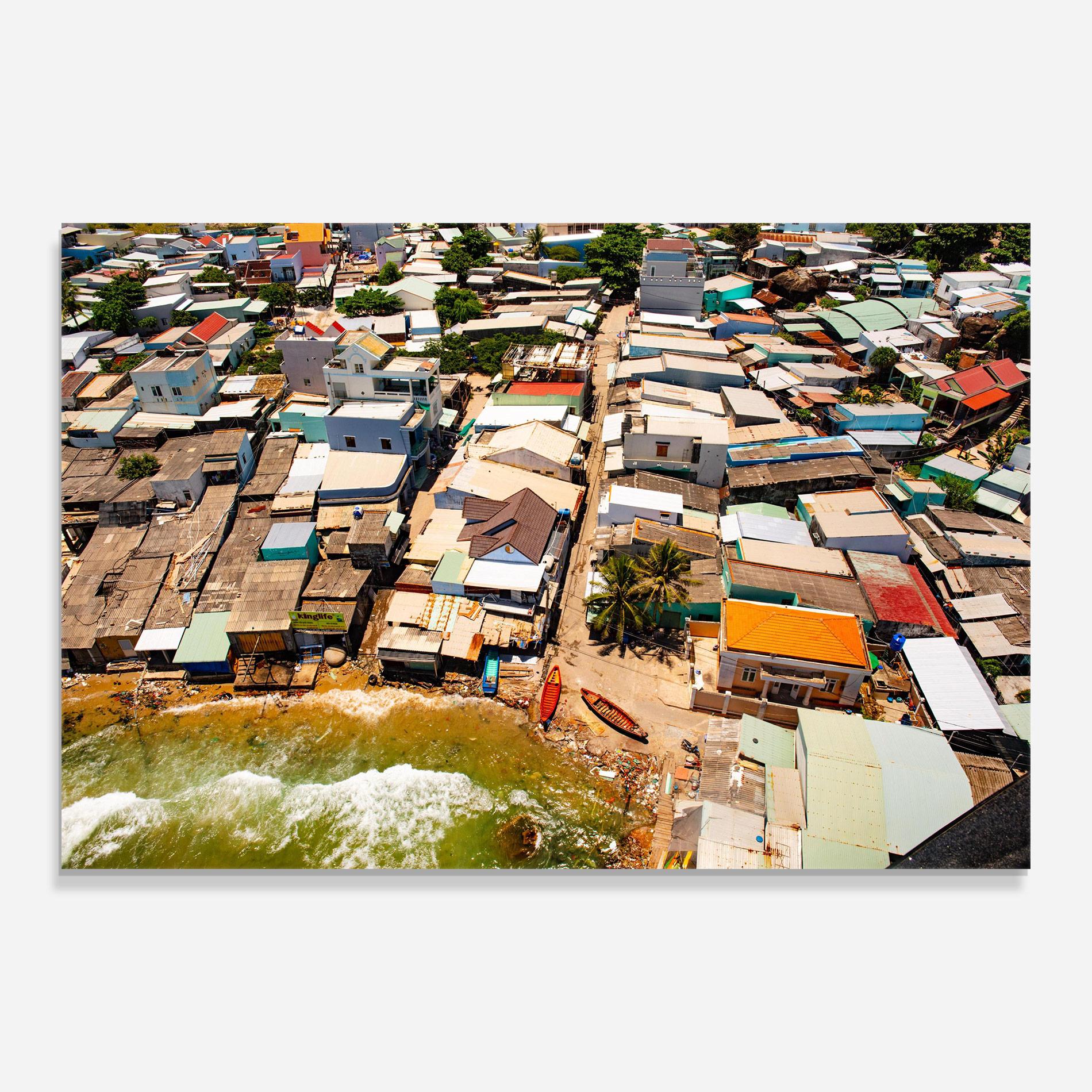 Üvegkép Vietnam Slums mockup 0