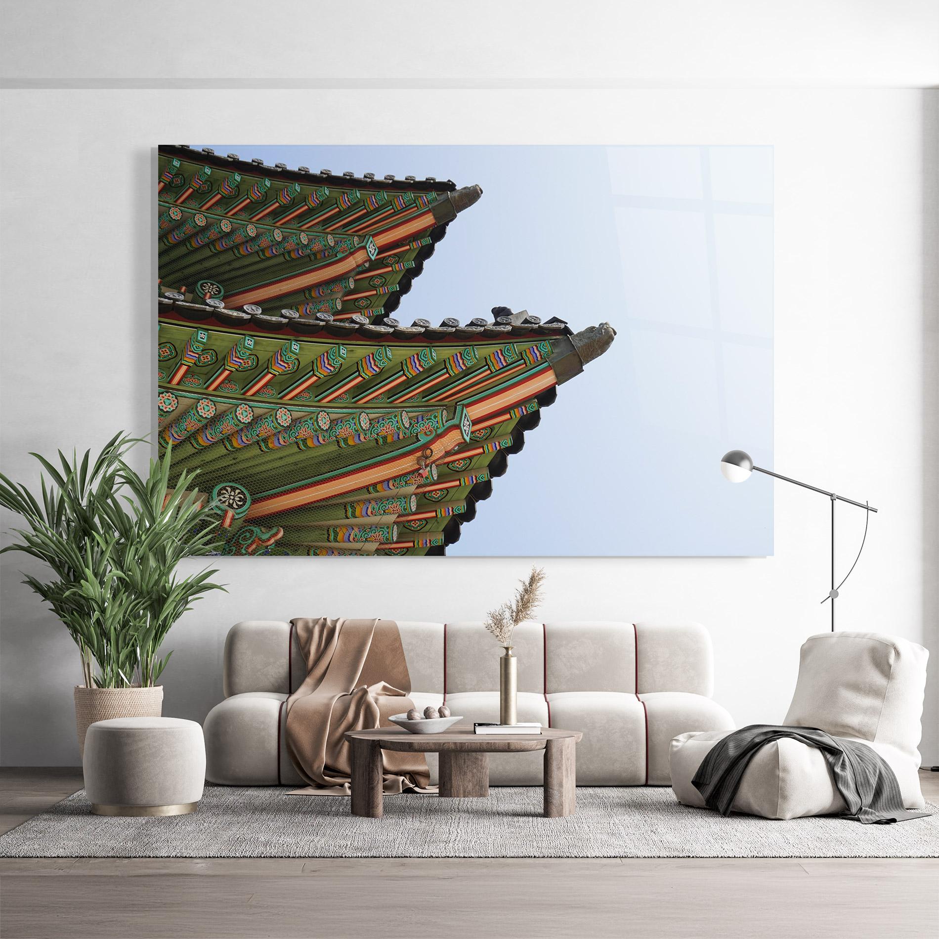 Üvegkép Gyeongbokgung View mockup 9