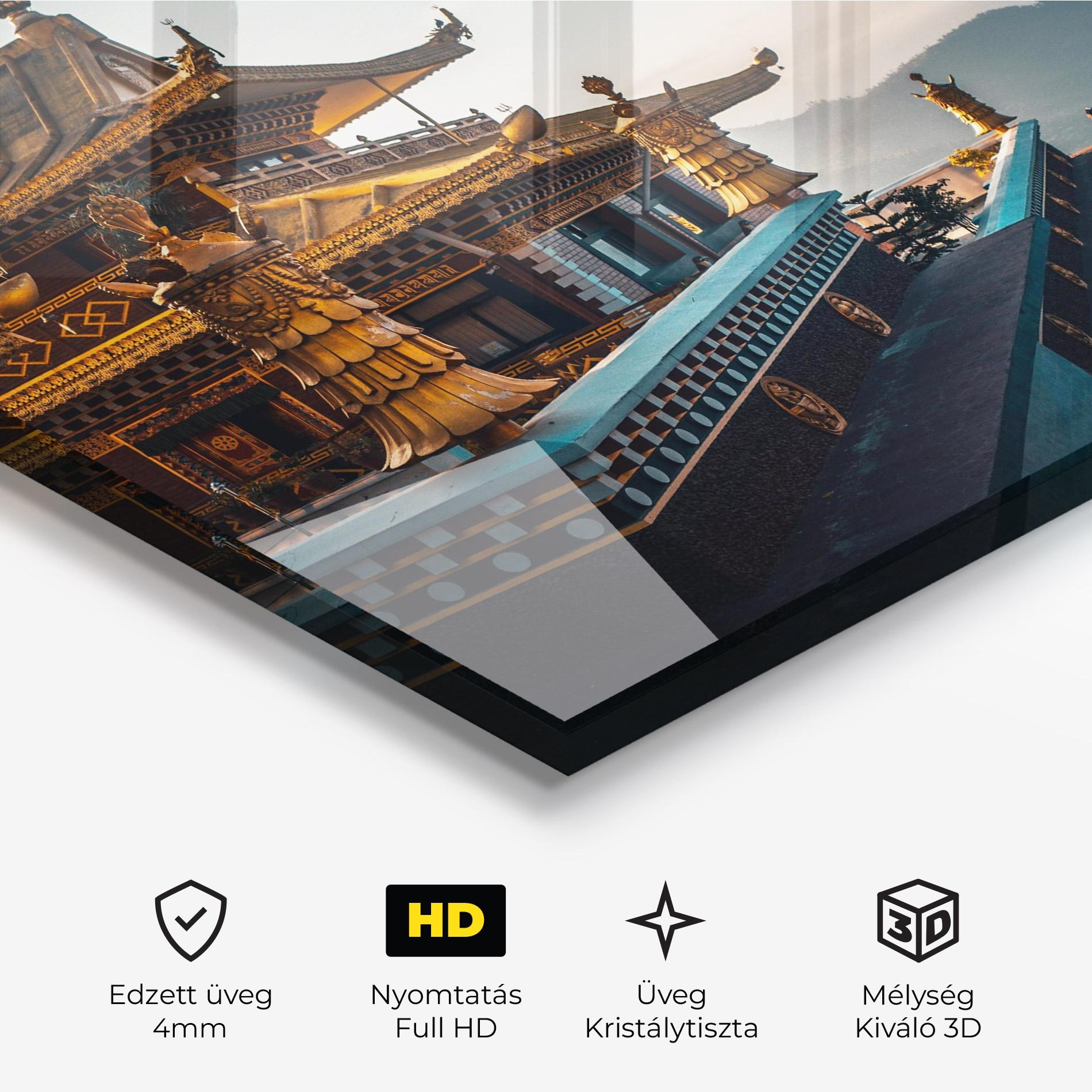 Üvegkép Namo Buddha mockup 3